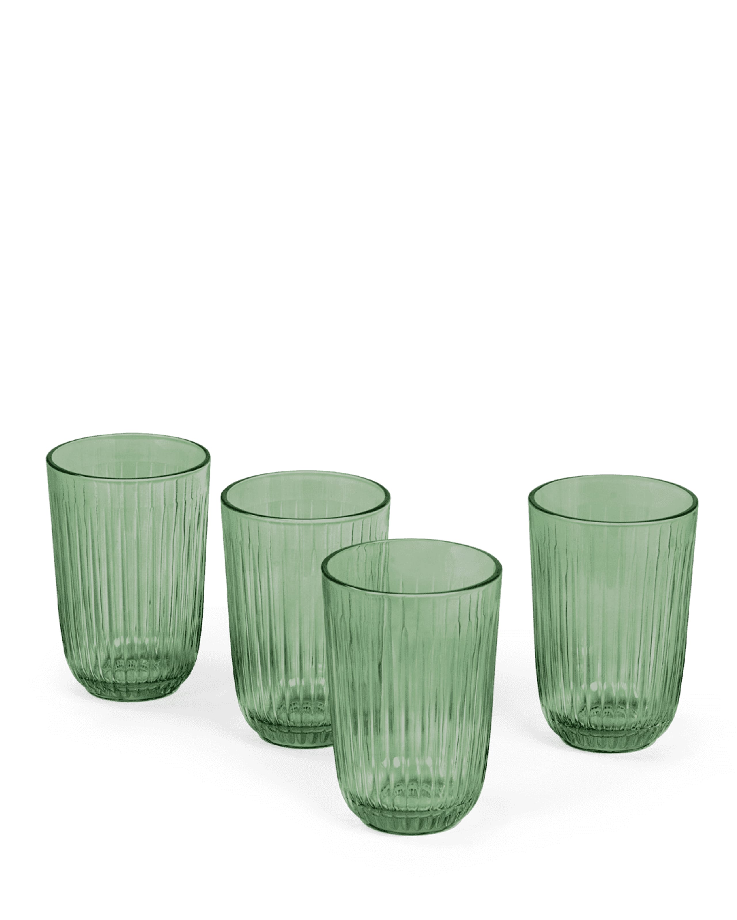 Kähler - Vidro - Hammershøi Water Glass - Green - 4 pcs.