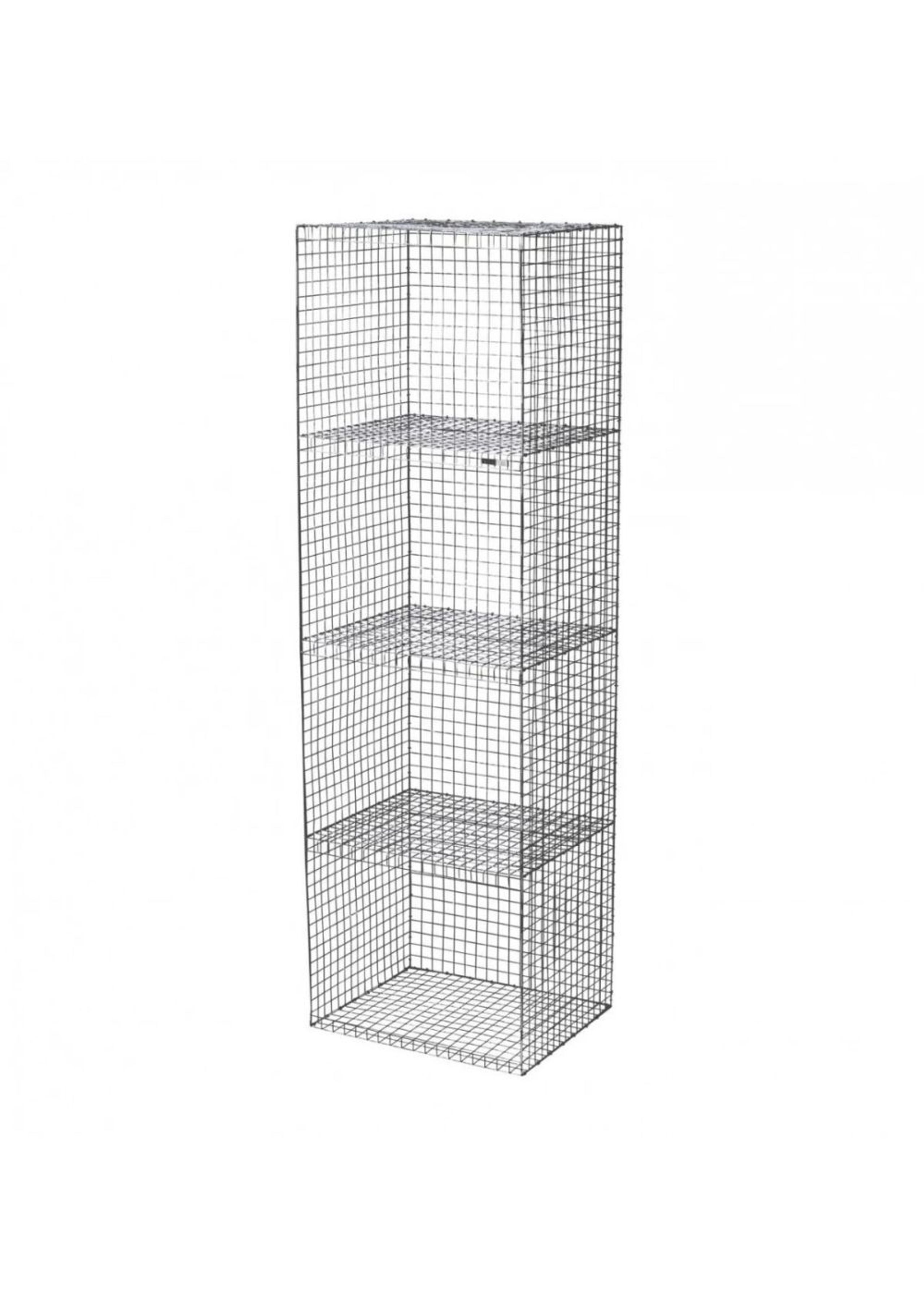 Kalager Design  - Reol - Slim Cabinet - Rustic Grey