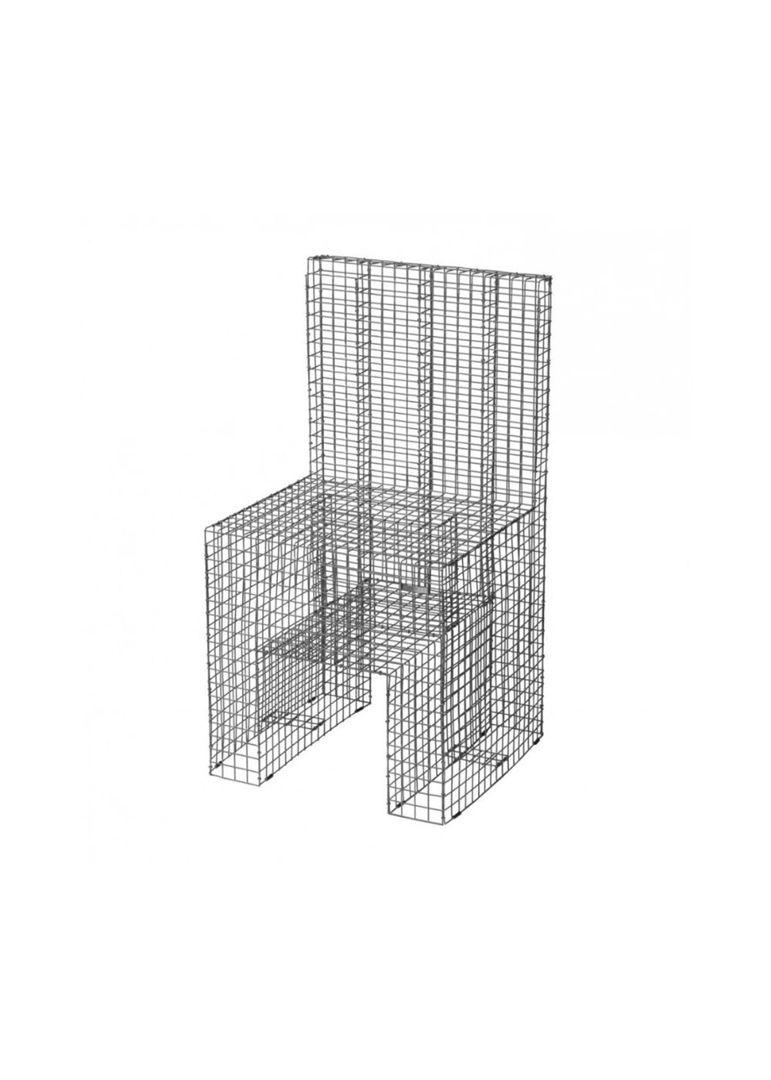 Kalager Design  - Esstischstuhl - Wire Chair High Back  - Rustic Grey
