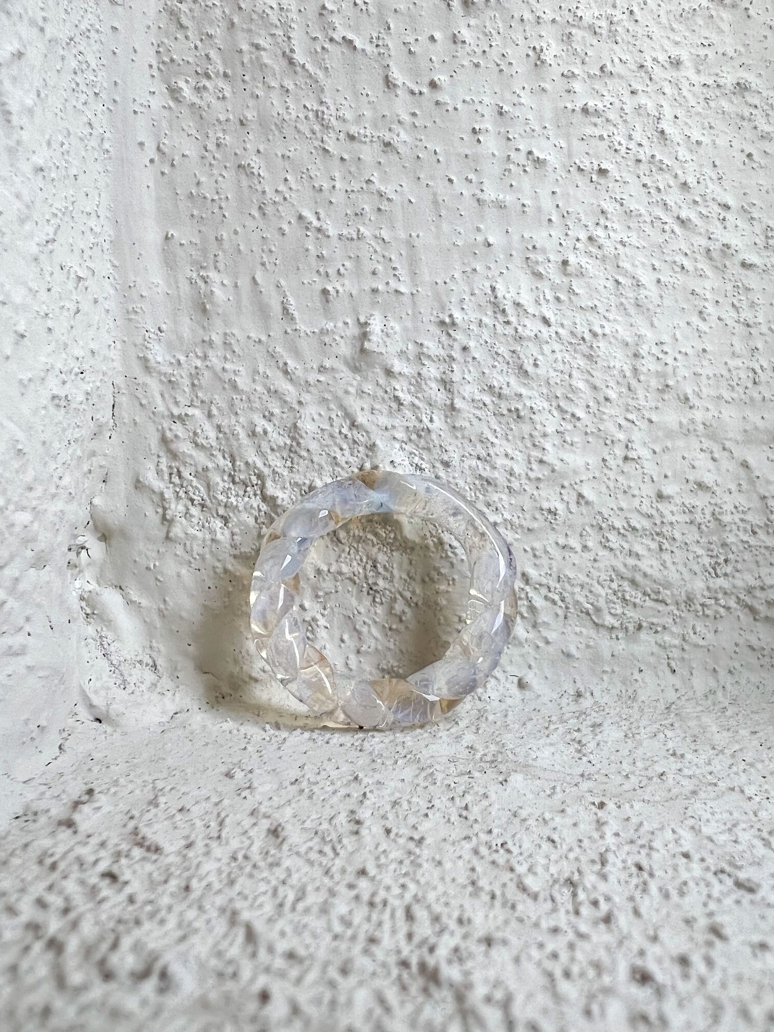 KEANE - Ring - KEANE Ring - Clear White
