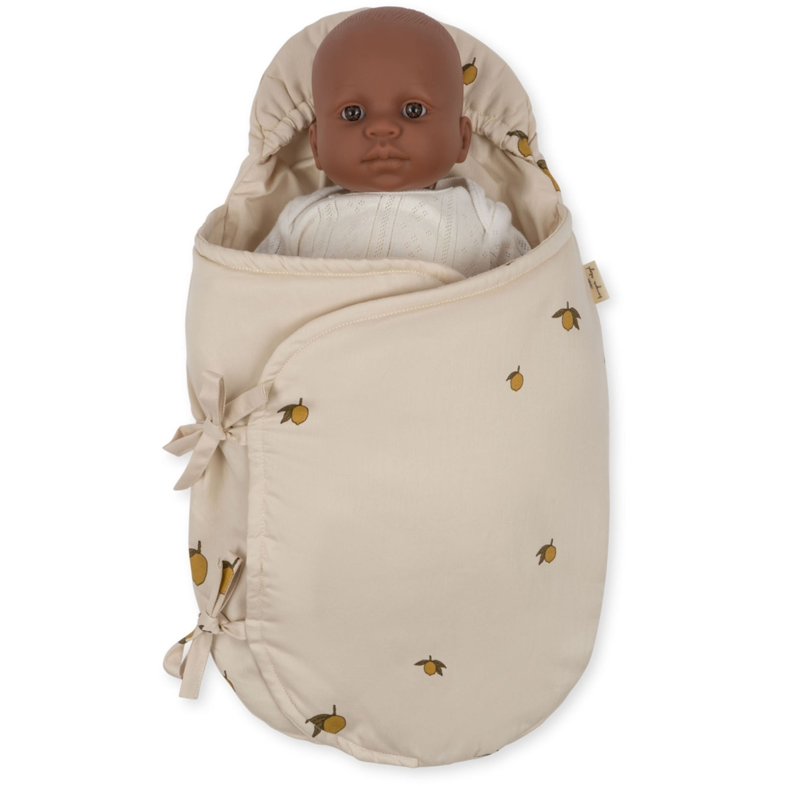 Konges Sløjd - Puppen-Zubehör - Doll Sleeping Bag - Lemon