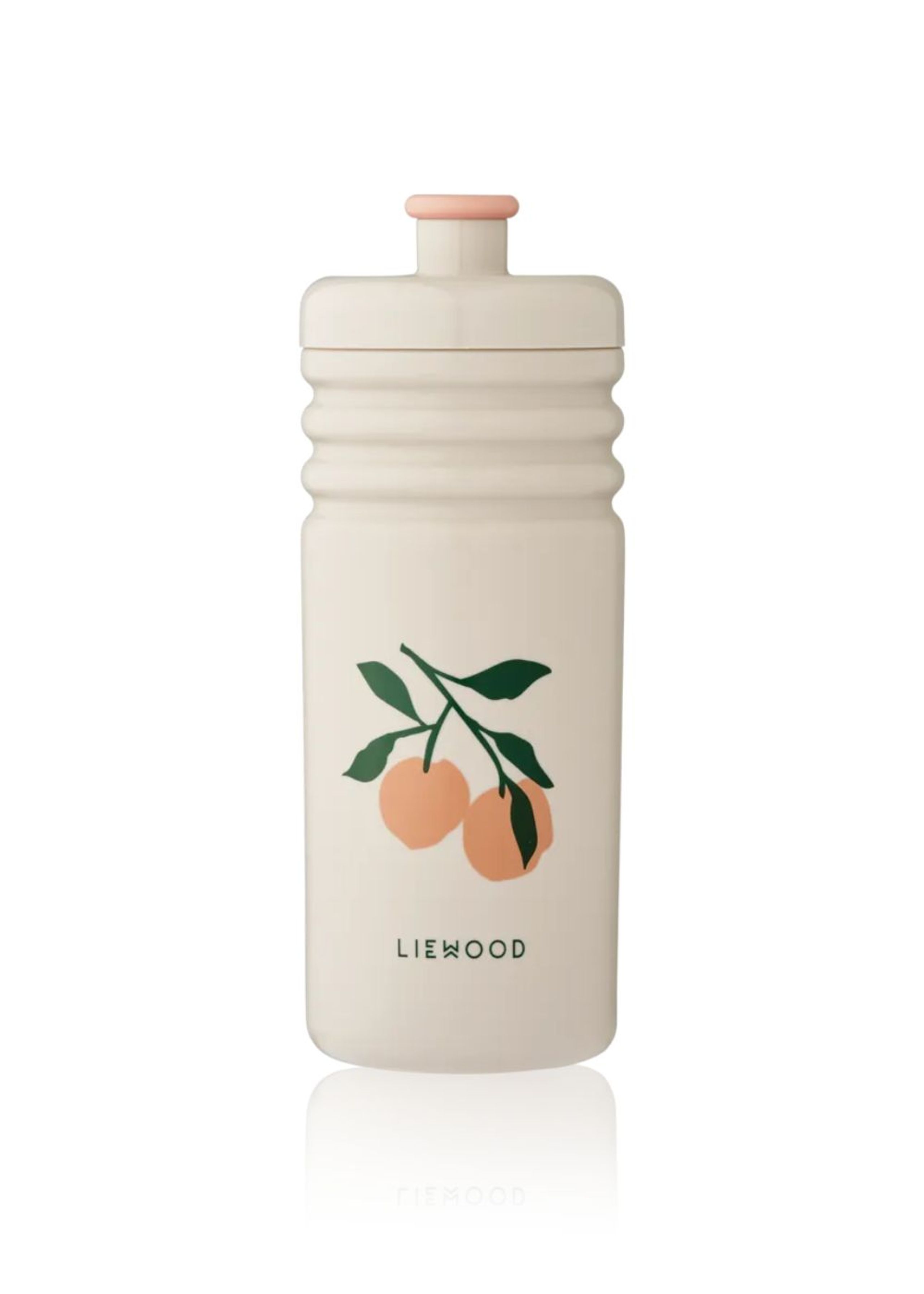 LIEWOOD - Kinderdrinkfles - Lionel Statement Water Bottle - 430 ML - Peach Perfect / Seashell