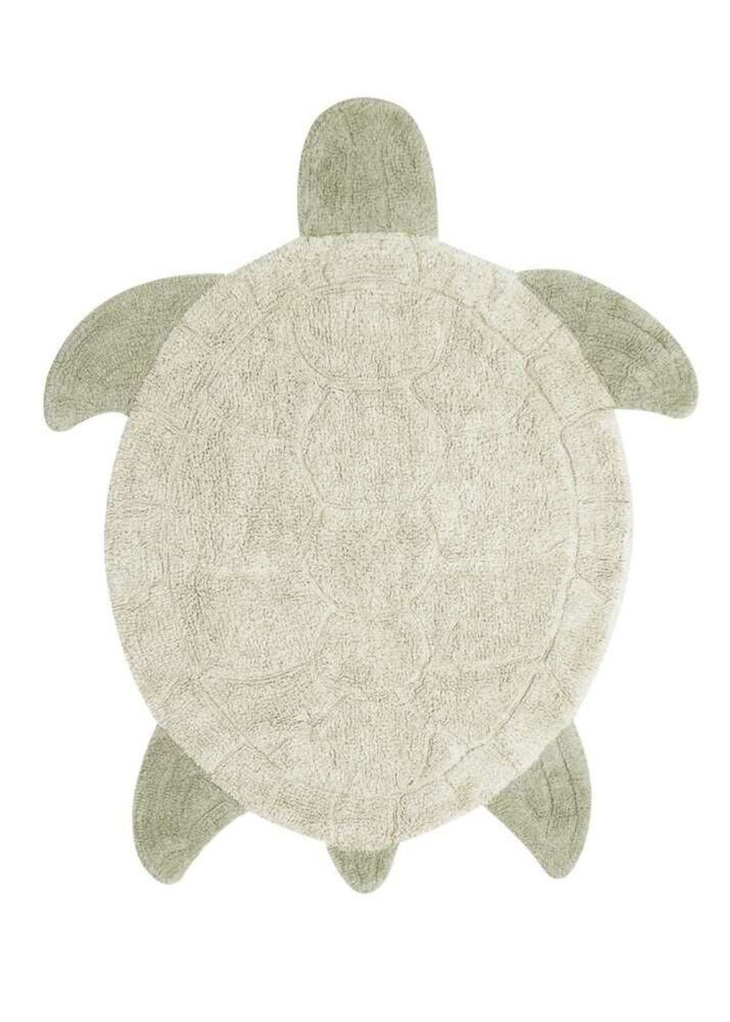 Lorena Canals - Kindertapijt - Washable Rug Sea Turtle - Sea Turtle