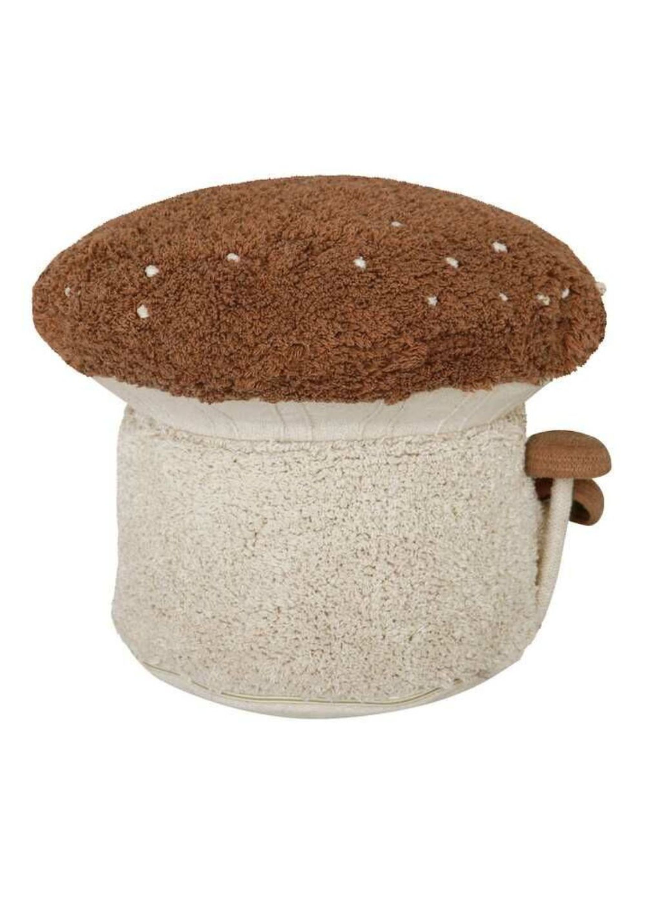 Lorena Canals - Kinder Pouf - Pouf Boletus - Toffee, Natural