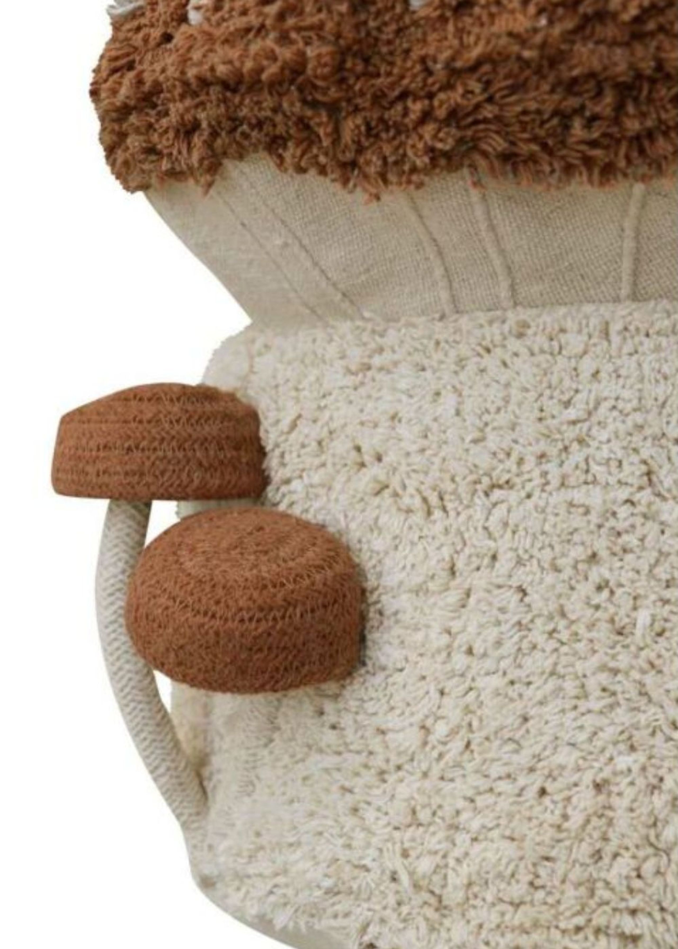 Lorena Canals - Kinder Pouf - Pouf Boletus - Toffee, Natural