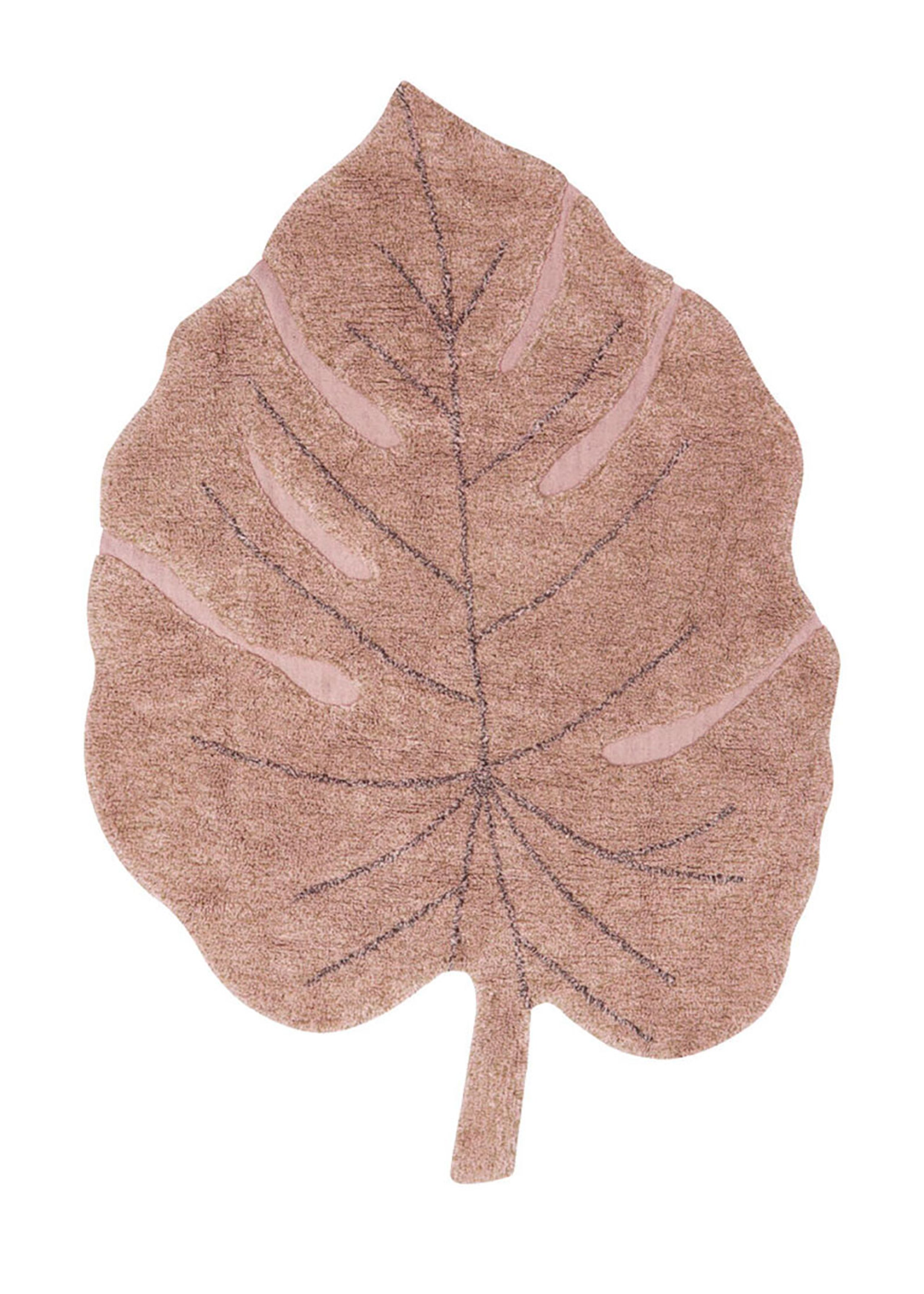 Lorena Canals - Monstera Vintage - Washable Teppich Nude Rug 