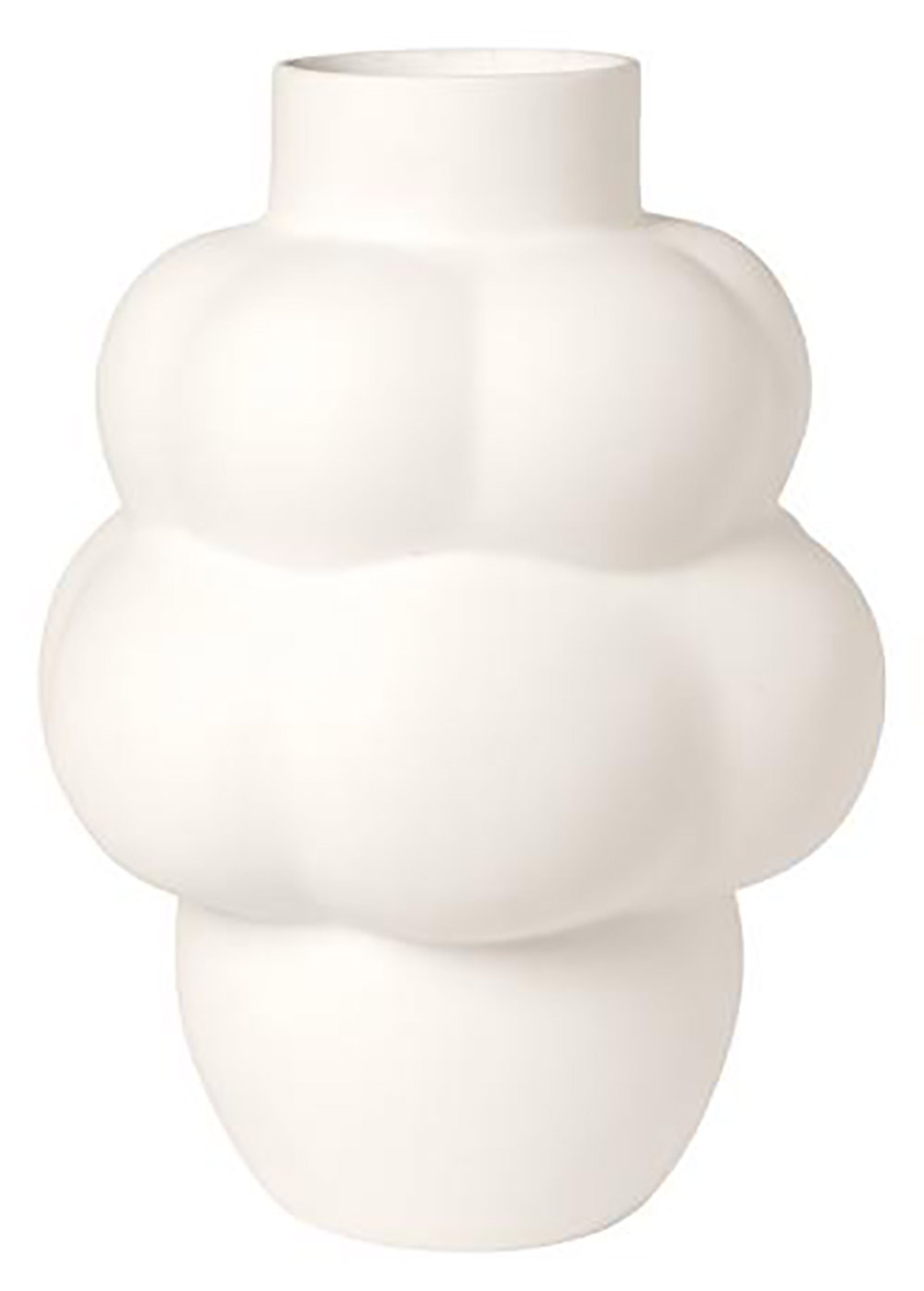 Louise Roe - Vase - Balloon Vase - 04 Raw White