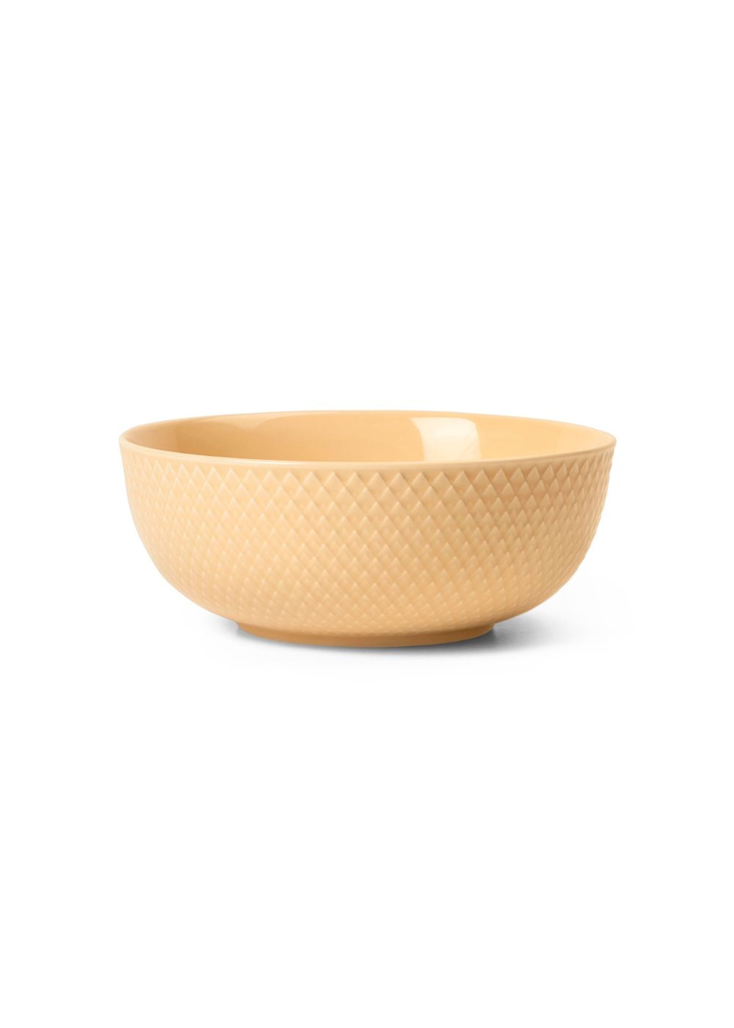 Lyngby Porcelain - Schüssel - Rhombe Color Bowl - Sand