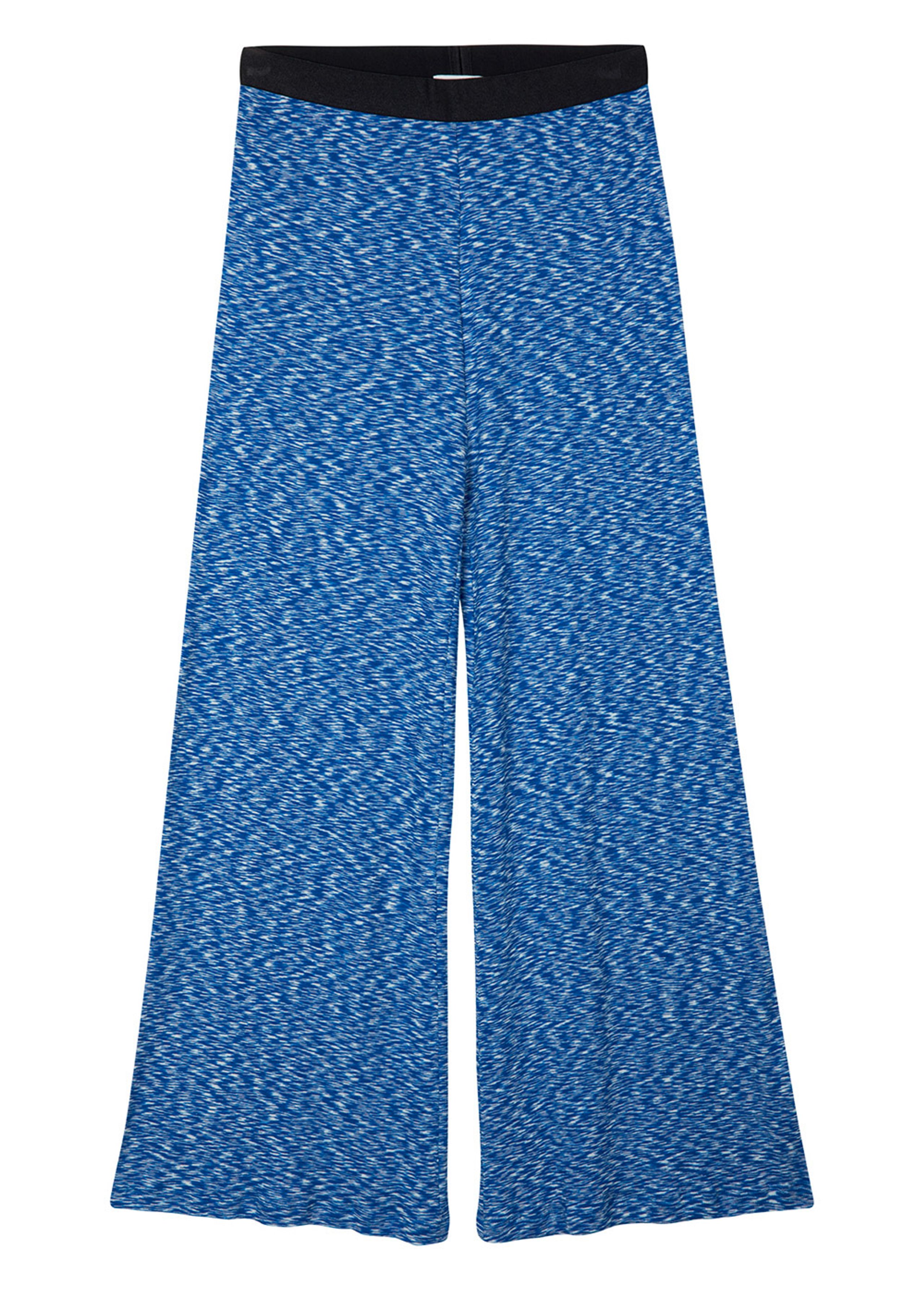Mads Nørgaard - Broeken - 2x2 Cotton Space Veran Pants - Multi Blue