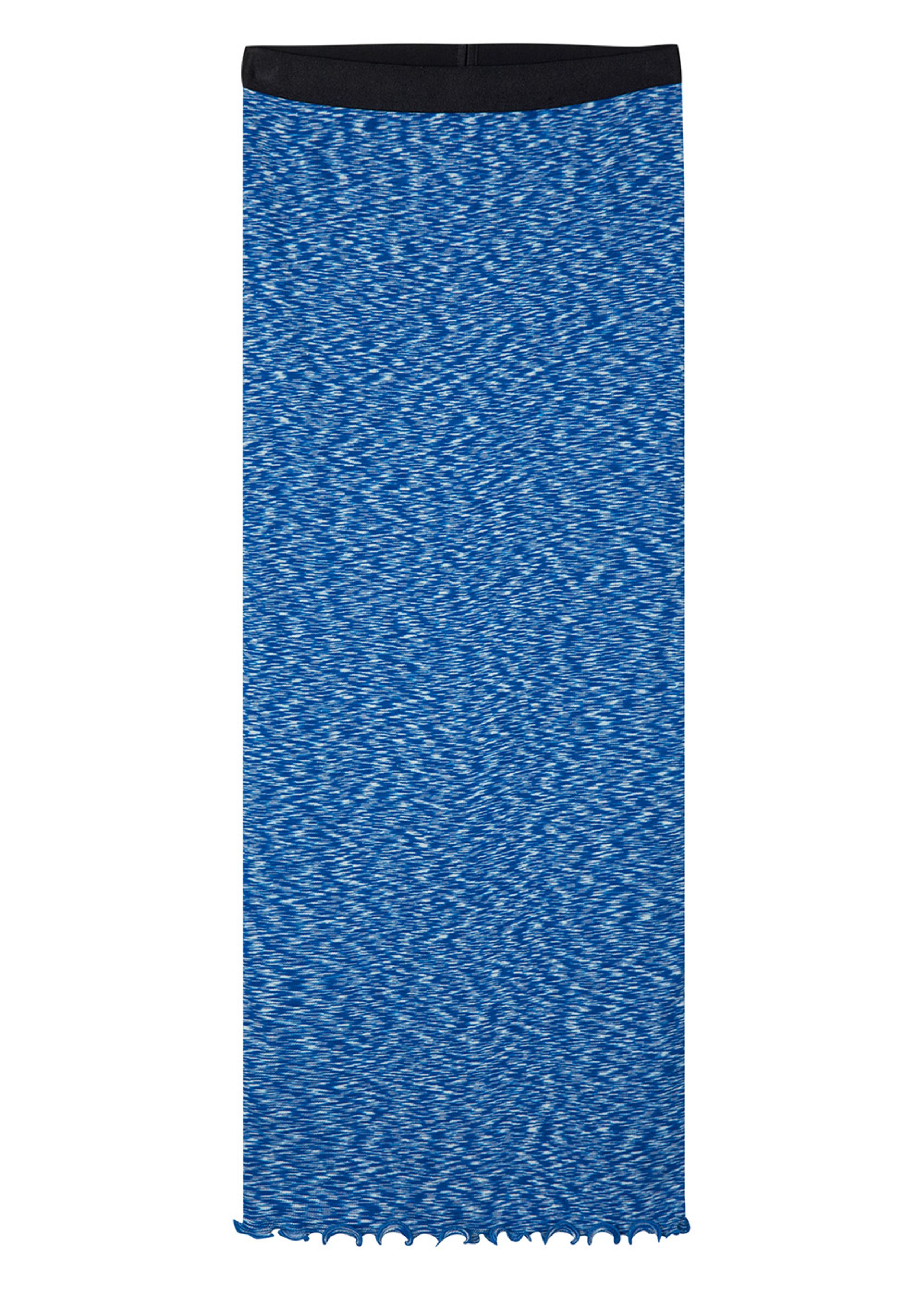 Mads Nørgaard - Rok - 2x2 Cotton Space Maxine Skirt - Multi Blue