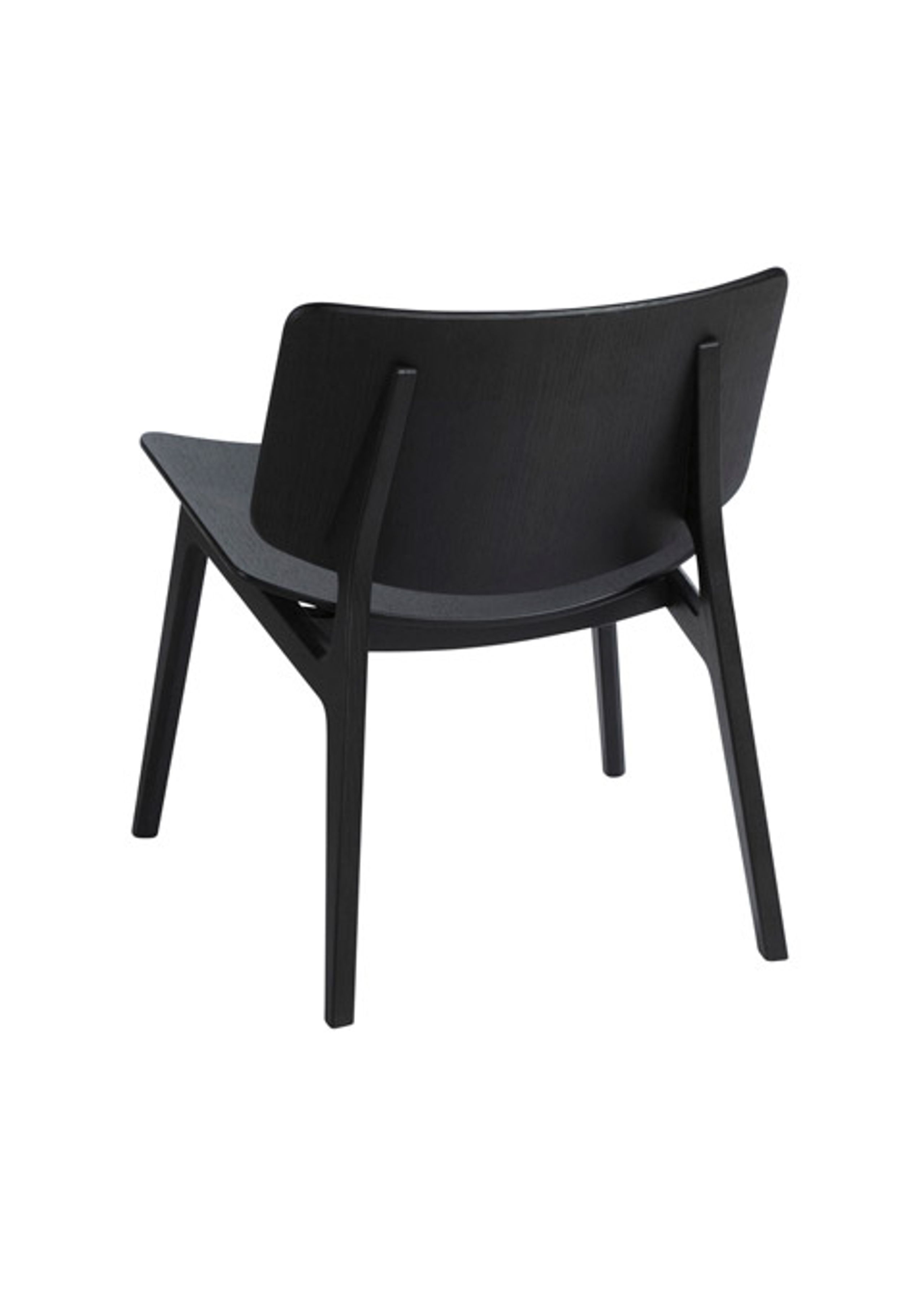 Magnus Olesen - Loungesessel - Freya Lounge Chair - Frame: Black stained oak