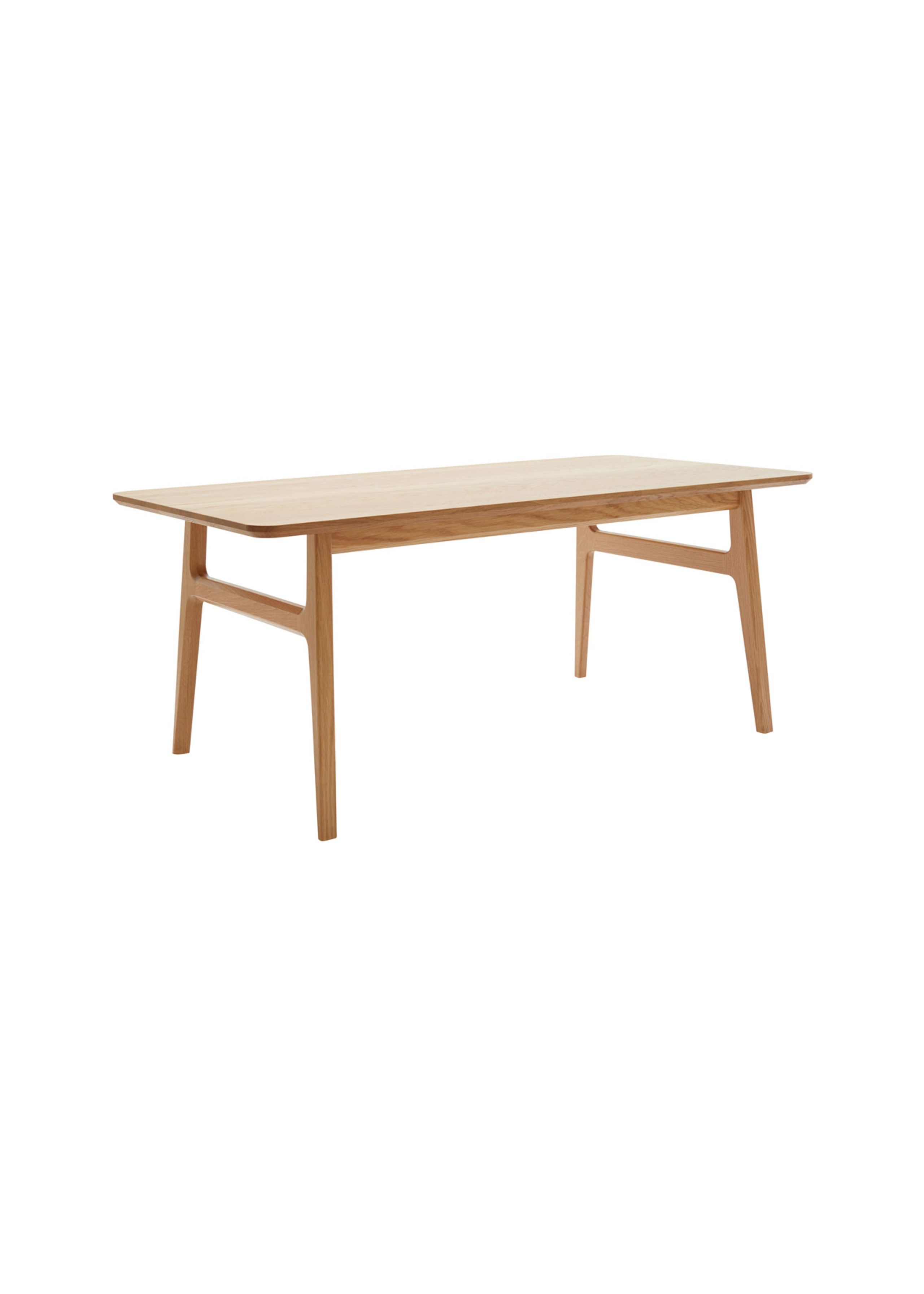 Magnus Olesen - Sofabord - Freya Coffee Table - Stel: Lakeret eg - 120x60