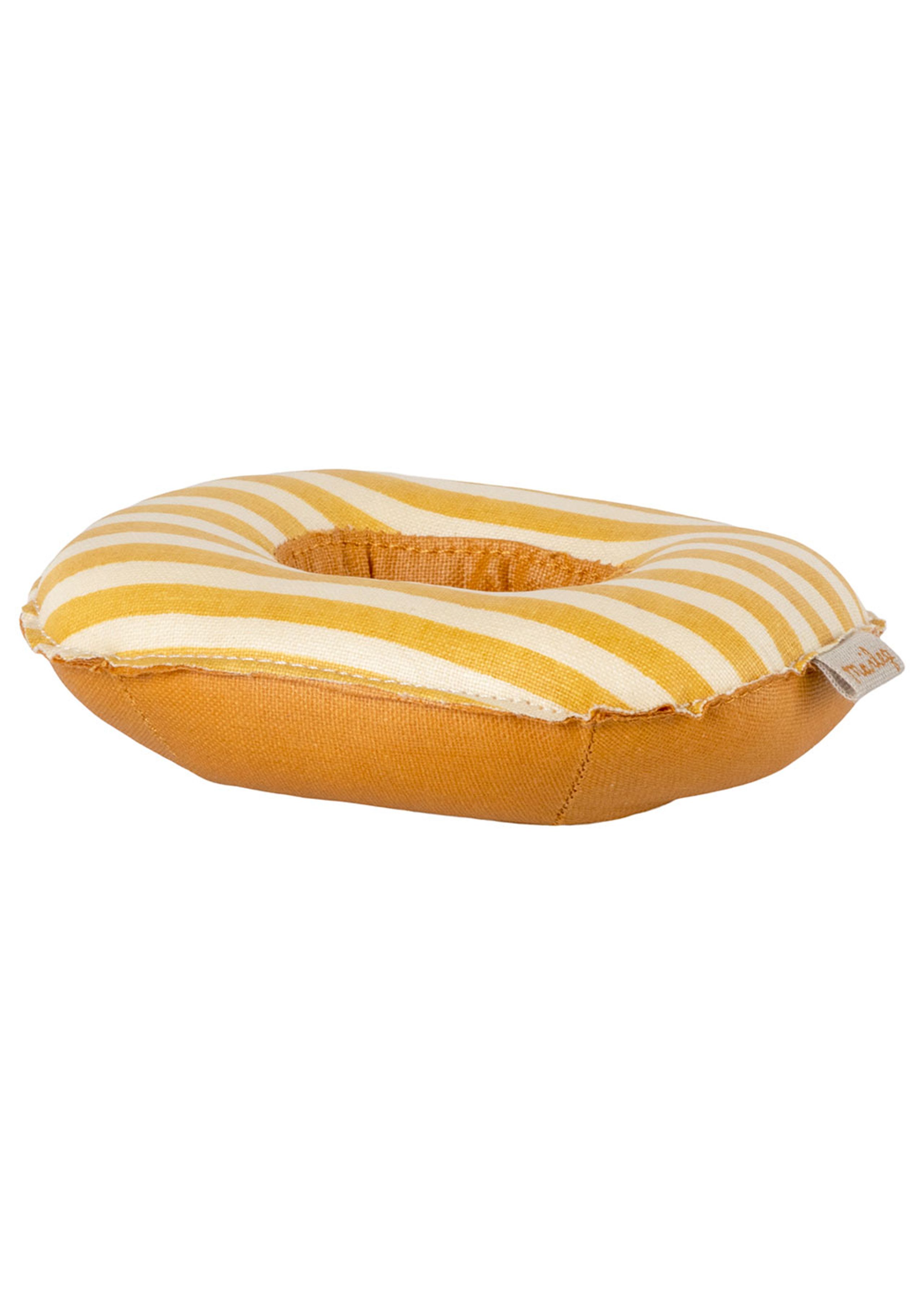 Maileg - Spielzeug - Rubber Boat - Yellow/White