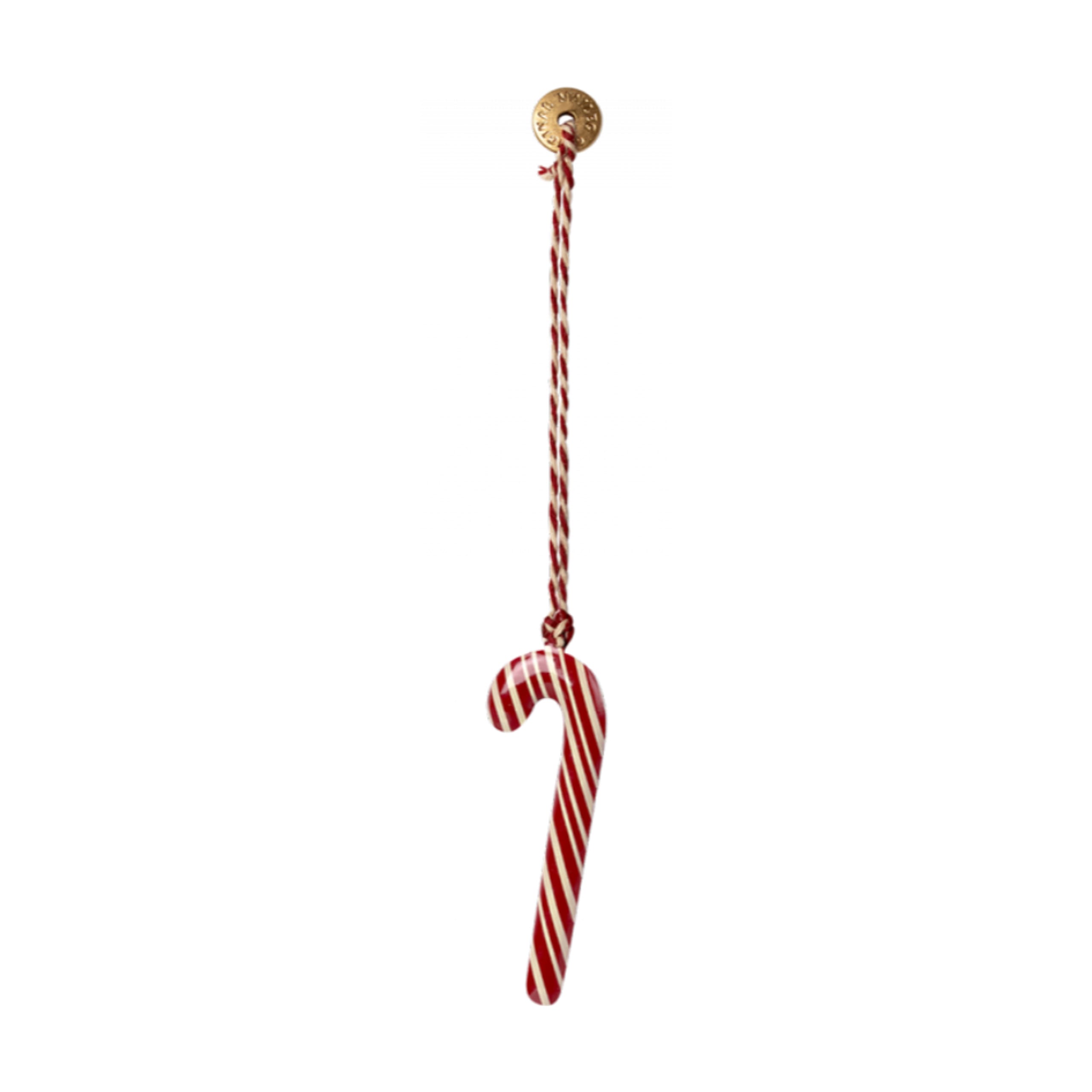 Maileg - Aufhänger - Metal ornament - Sukkerstok med striber