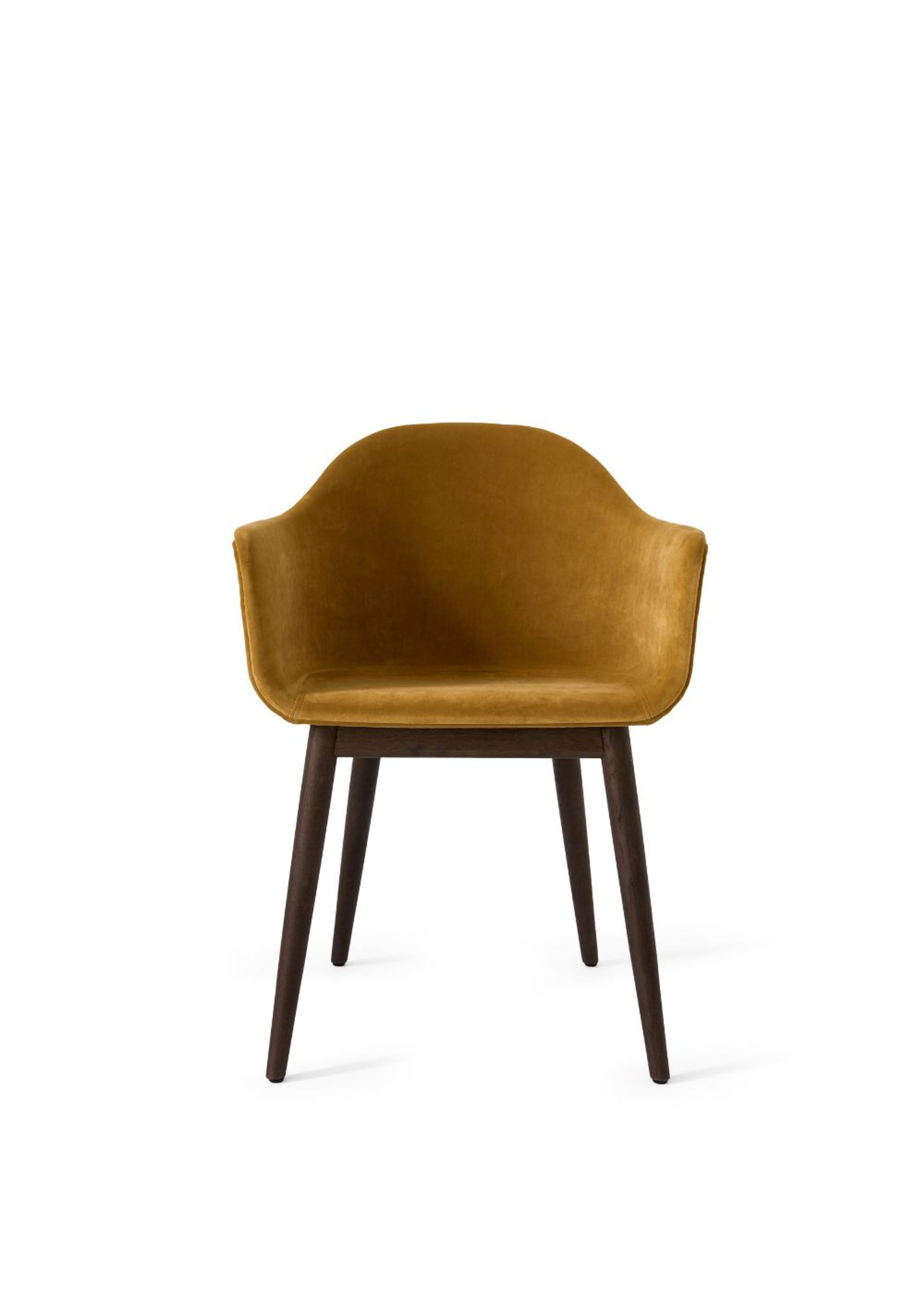 MENU - Chaise à manger - Harbour Dining Chair / Dark Stained Oak Base - Upholstery: City Velvet CA 7832/060