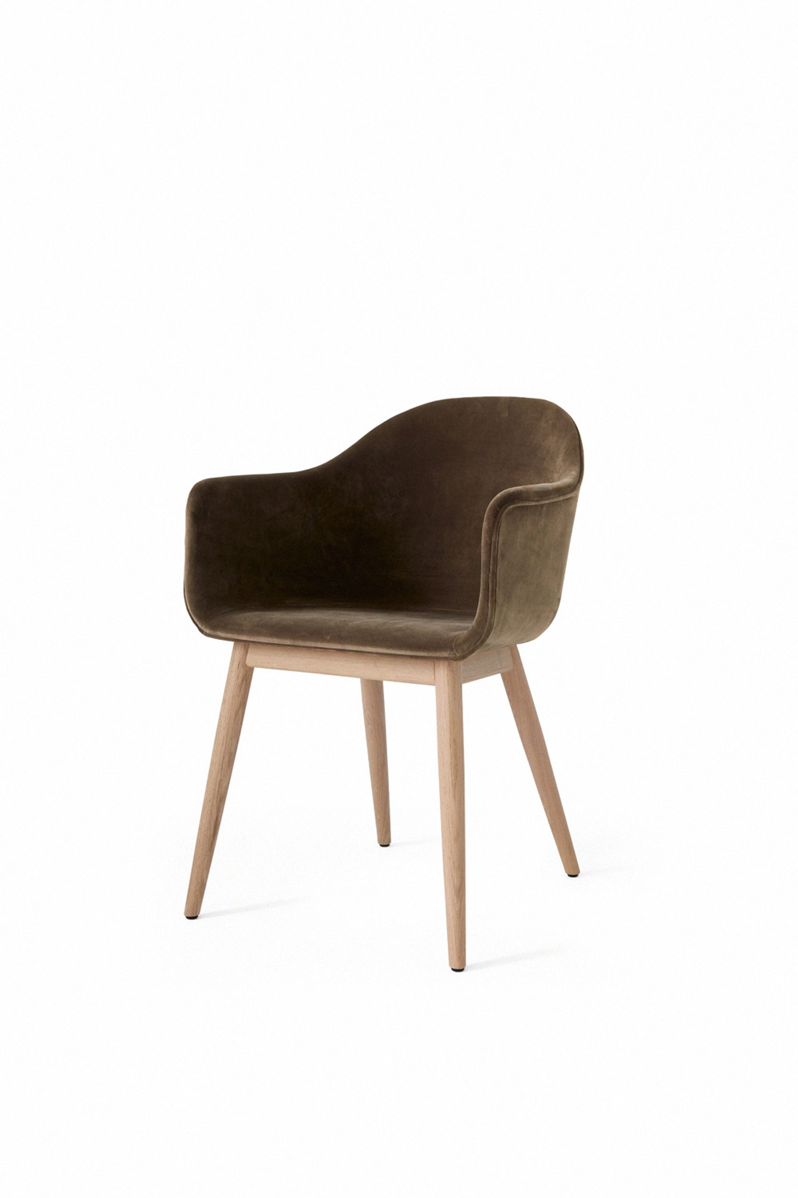 MENU - Stuhl - Harbour Dining Chair / Natural Oak Base - Upholstery: City Velvet CA 7832/078
