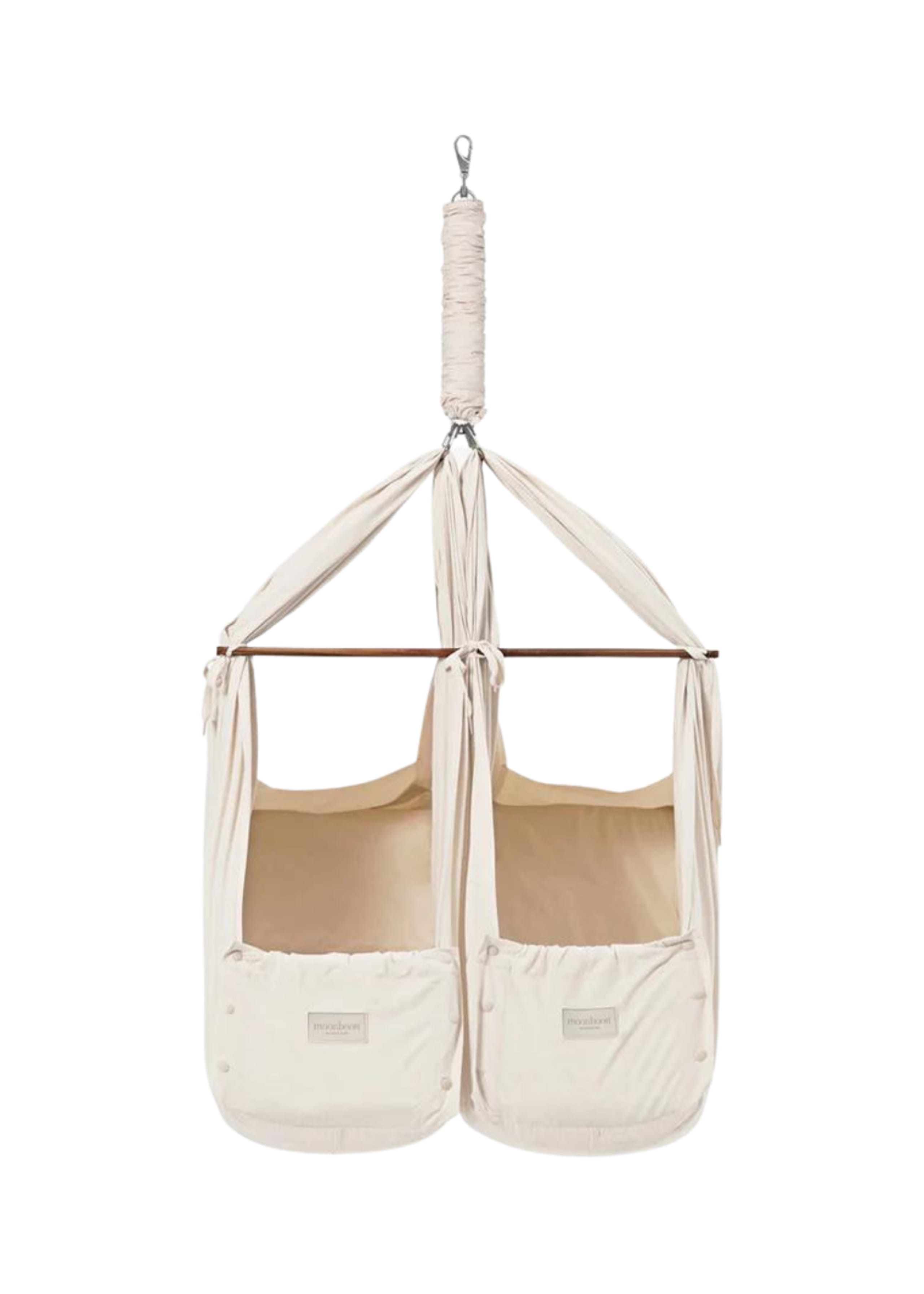 Moonboon - Chaise pour enfants - Twin Baby Hammock - Nature