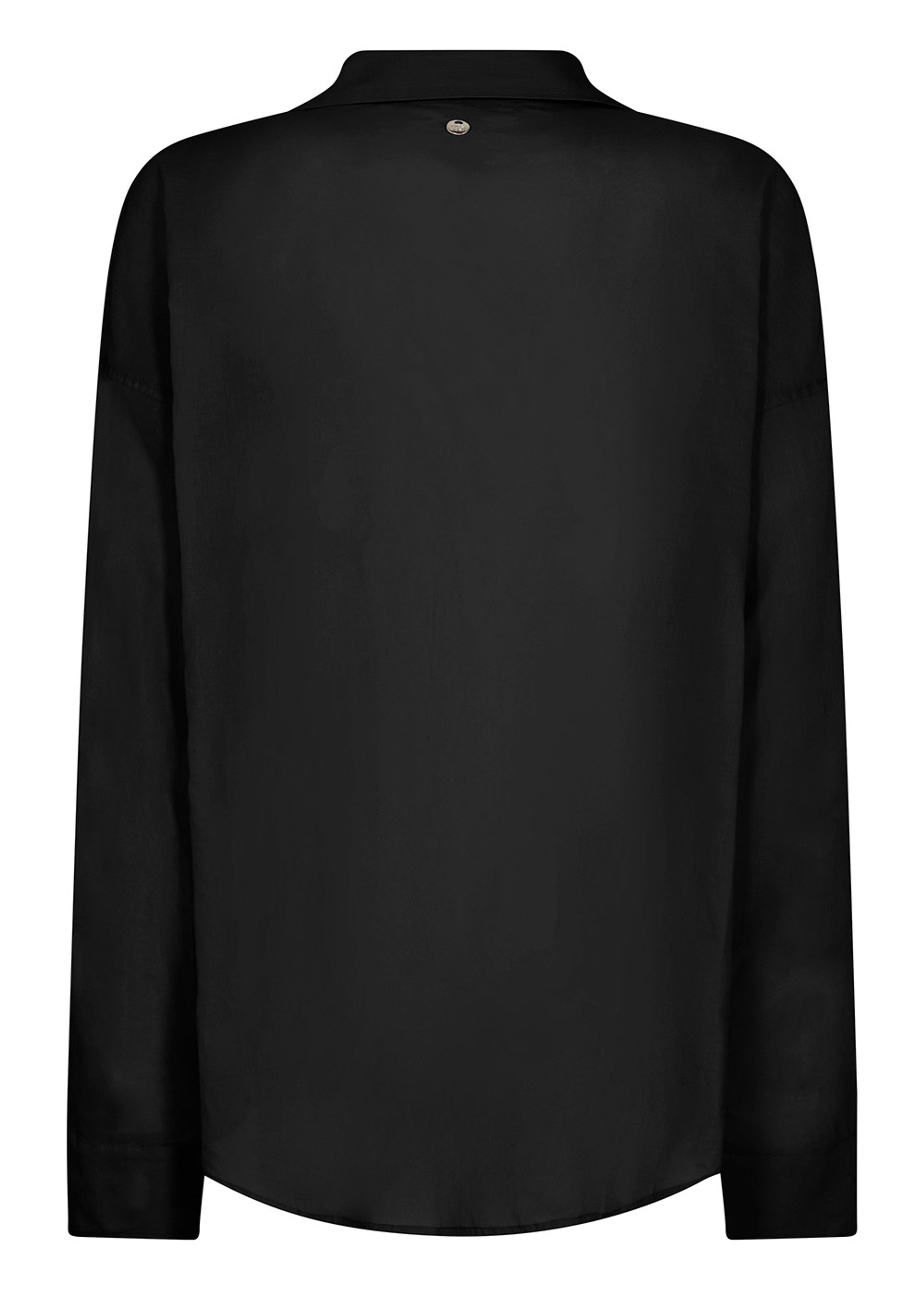 Mos Mosh - Overhemden - MMJelena Voile Shirt - Black