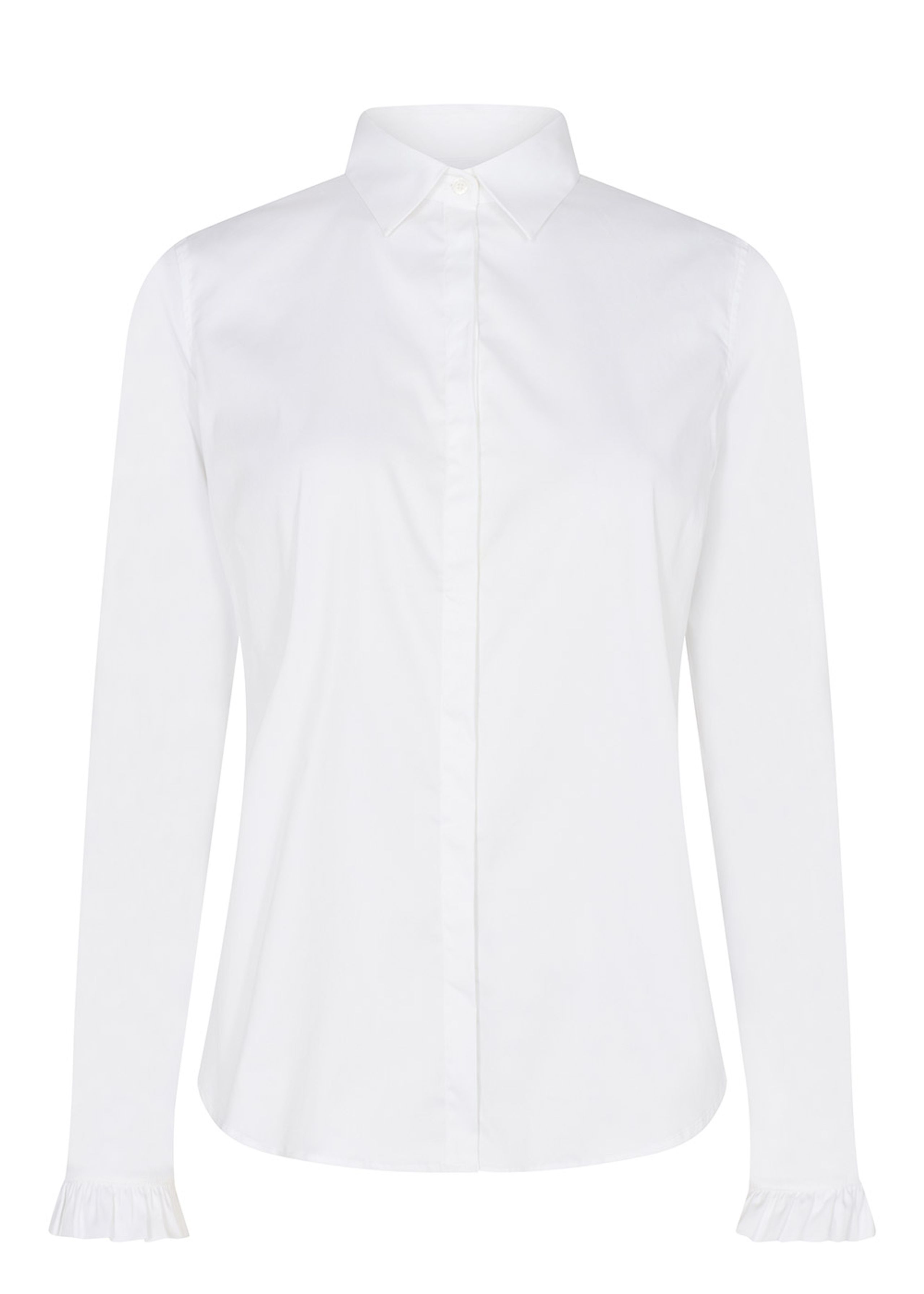 Mos Mosh - Hemd - MMMattie Flip Shirt - White