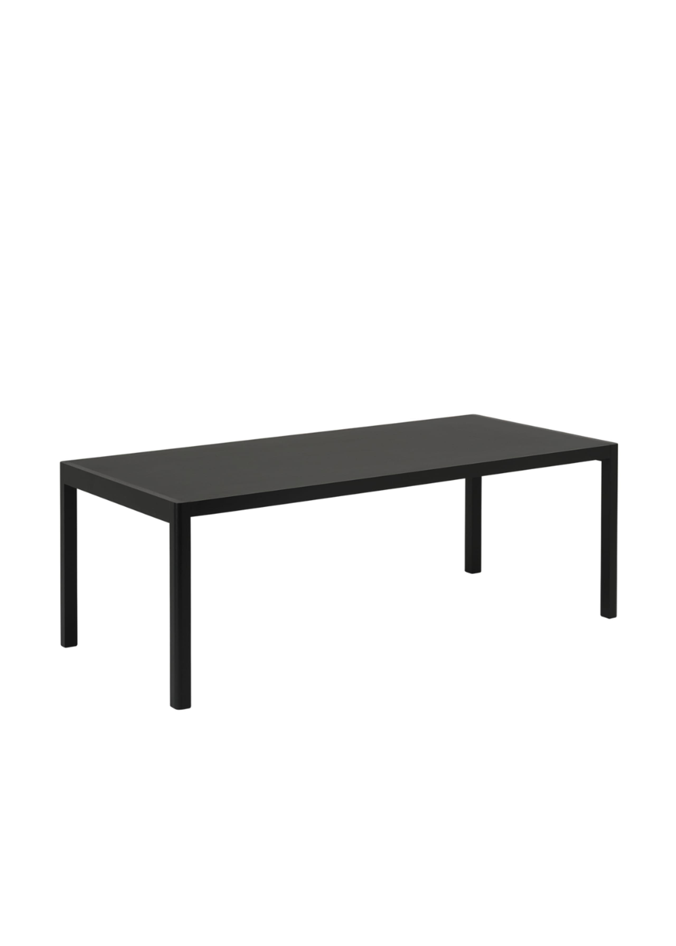 Muuto - Tisch - Workshop Table - Muuto - Black Linoleum/Oak - Large