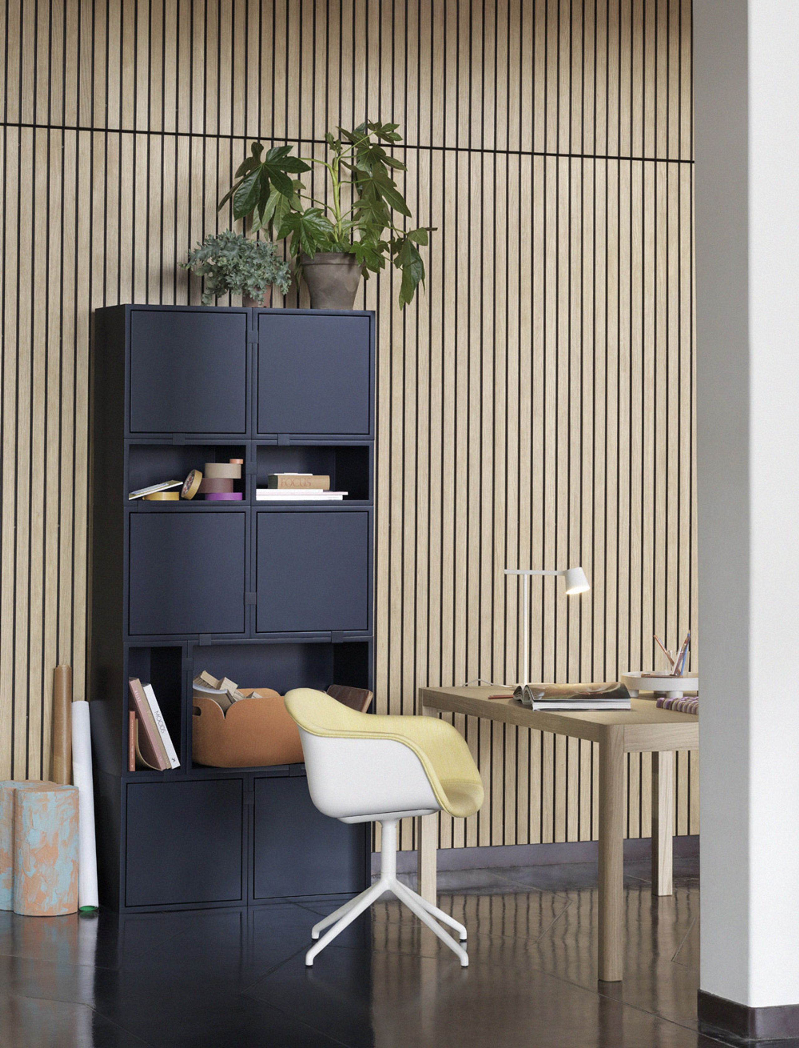 Muuto - Étagère - Stacked Storage System / Small - Open - Midnight Blue