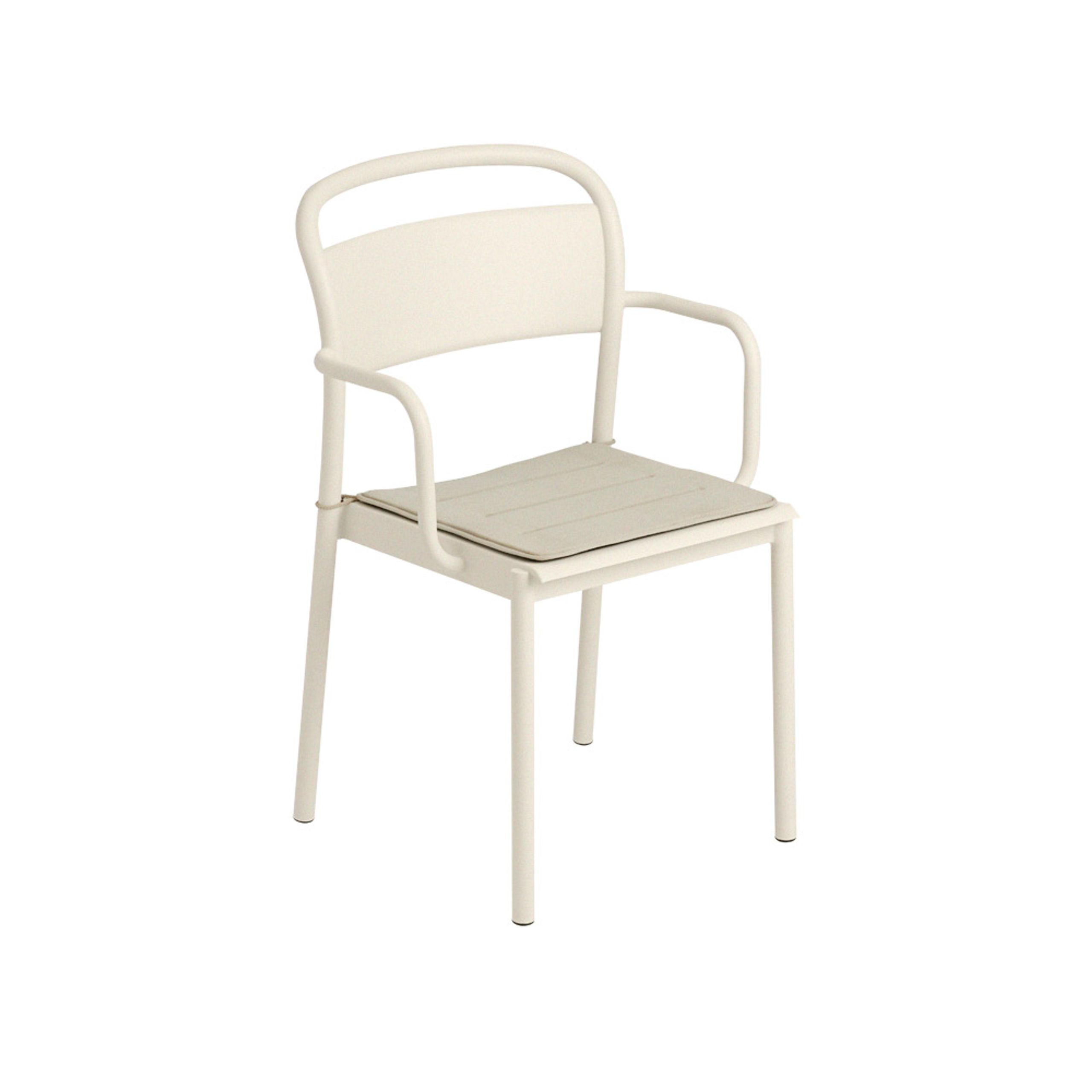 Muuto - Almofada - Linear Steel Chair Seat Pad - Grey