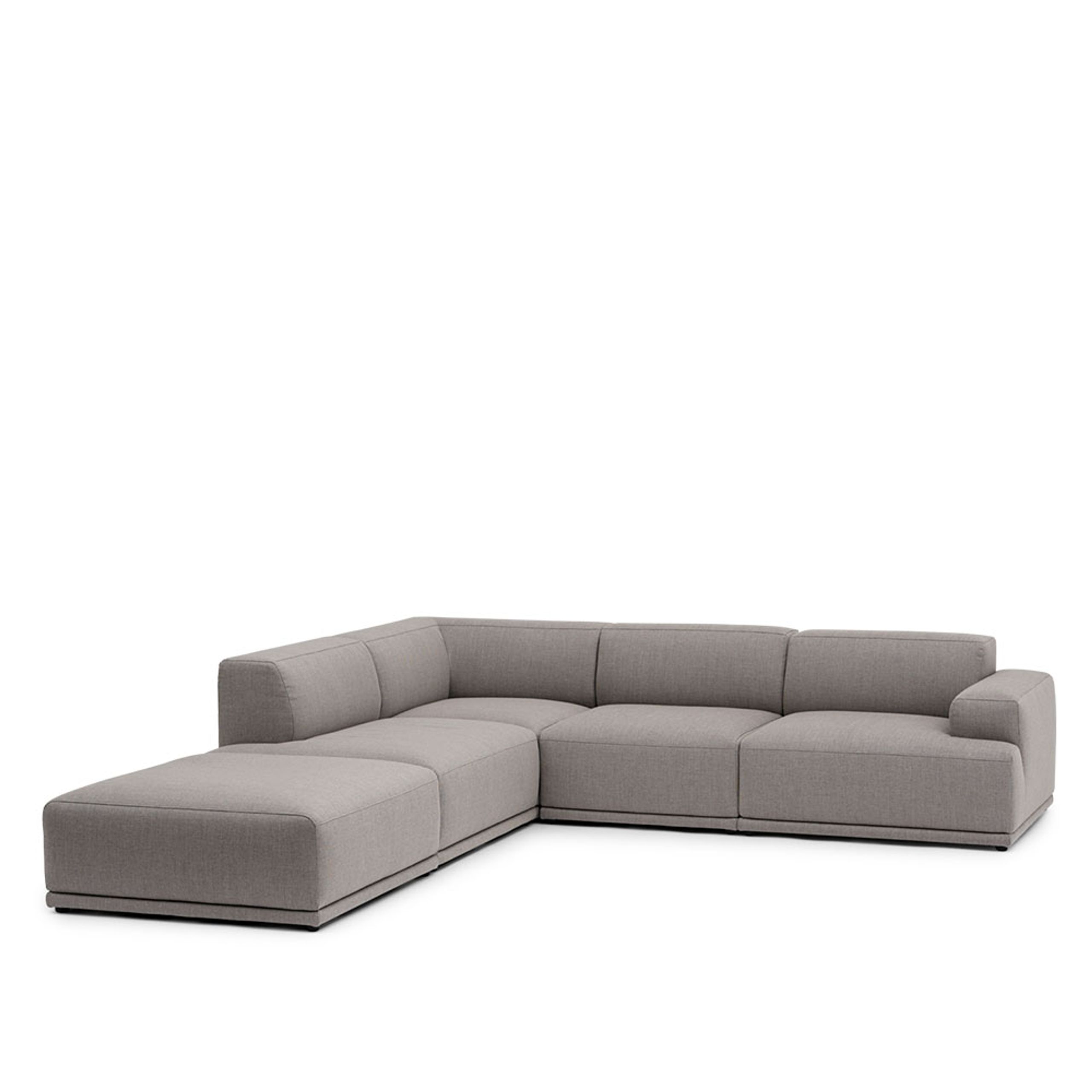 Muuto - Sofa - Connect Soft Modular Sofa - Corner - Configuration 1 - Re-wool 128