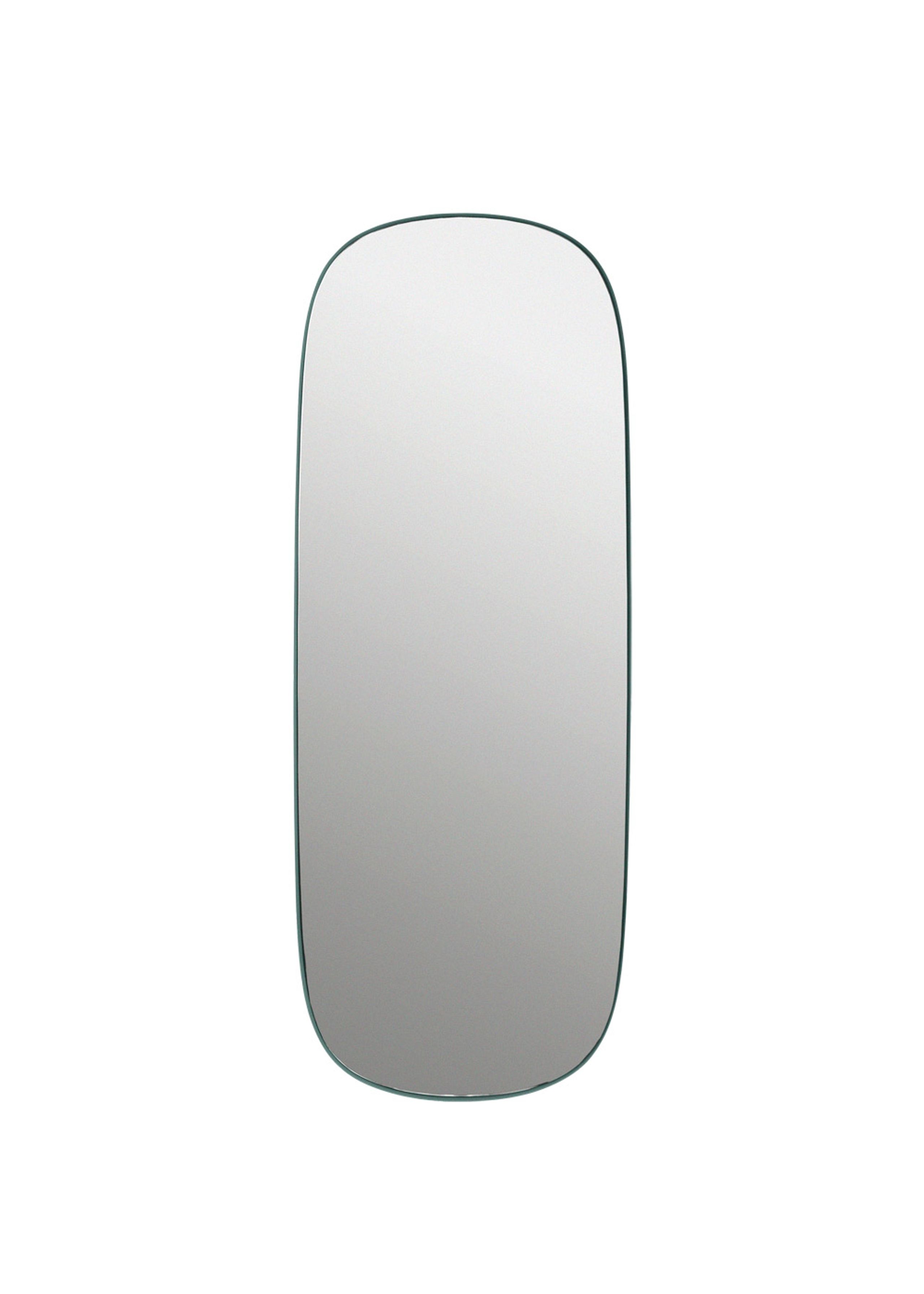 Muuto - Espelho - Framed Mirror - Large - Dark Green/Clear