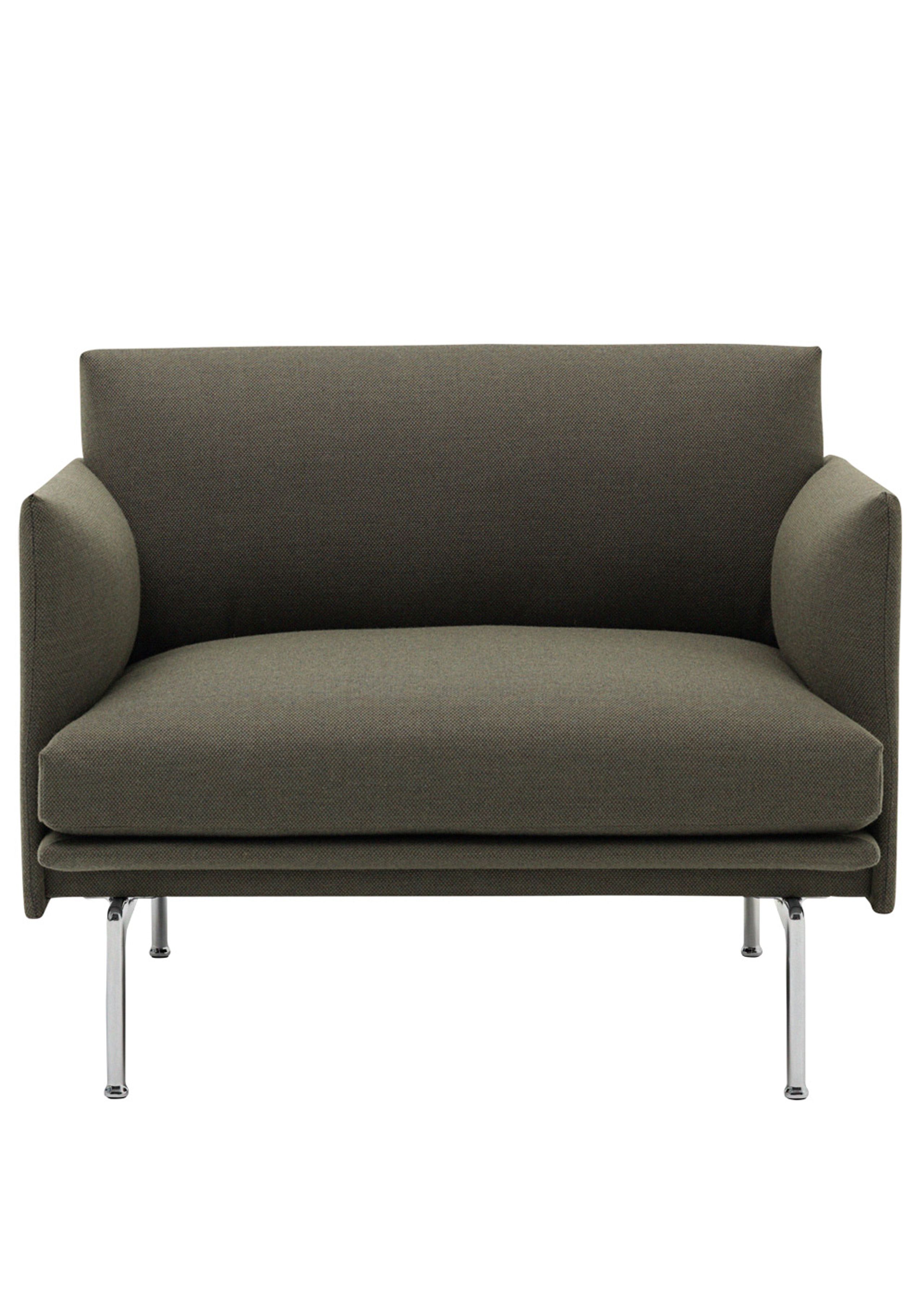 Muuto - Chaise lounge - Outline Chair - Fiord 961