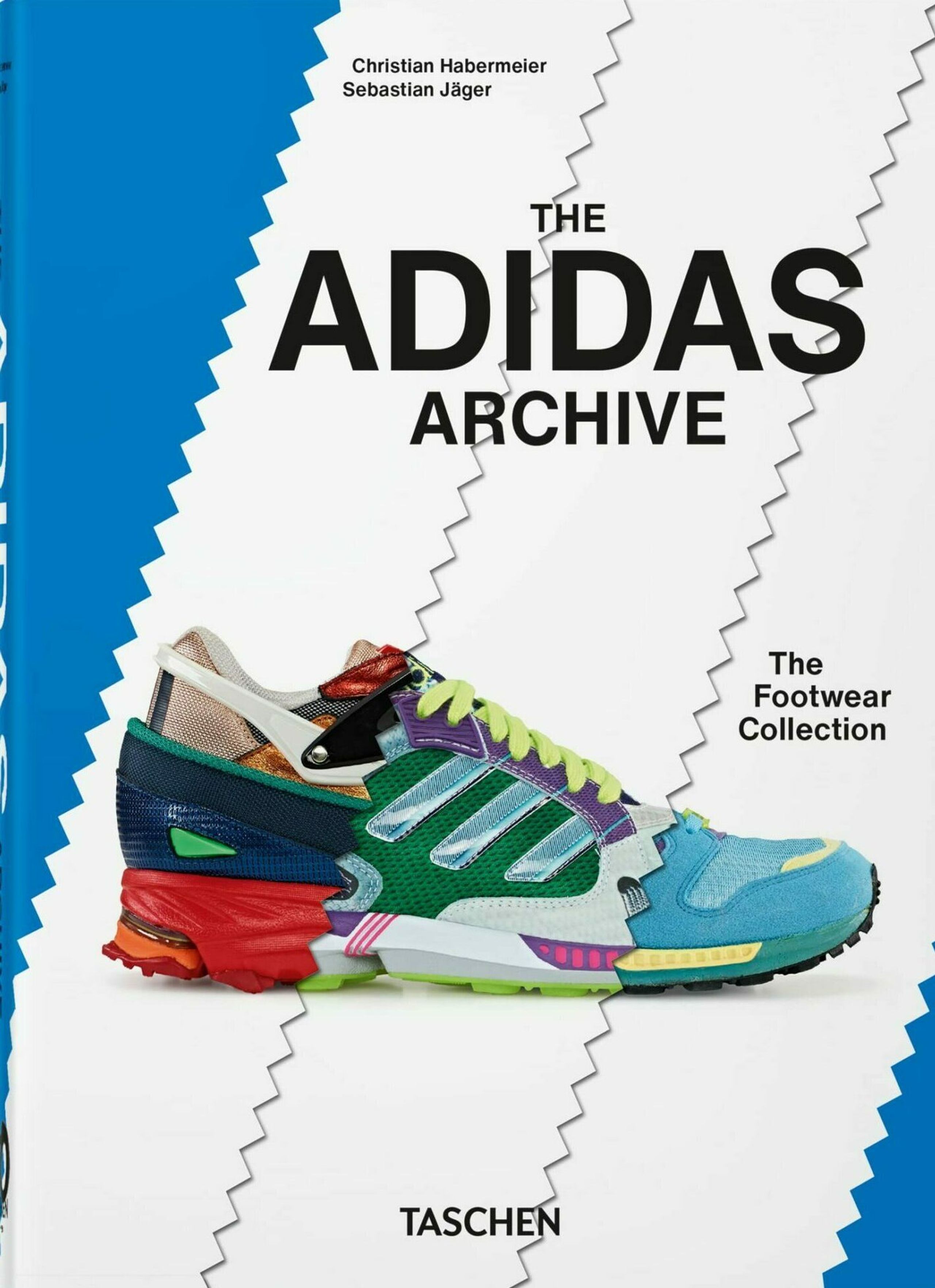 New Mags - Livro - The Adidas Archive: 40 series - Blue, White