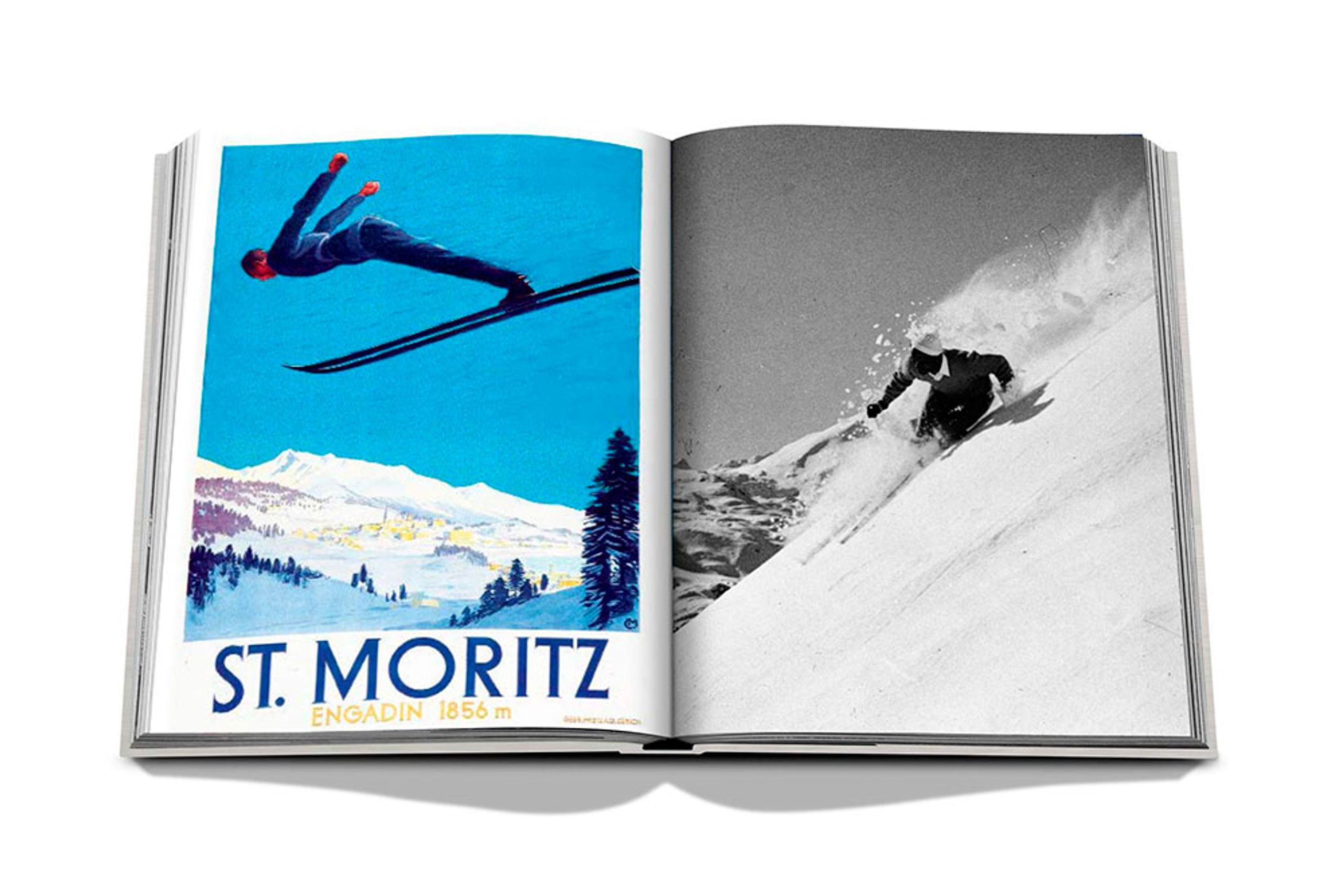 New Mags - Boek - The Travel Series - St. Moritz Chic