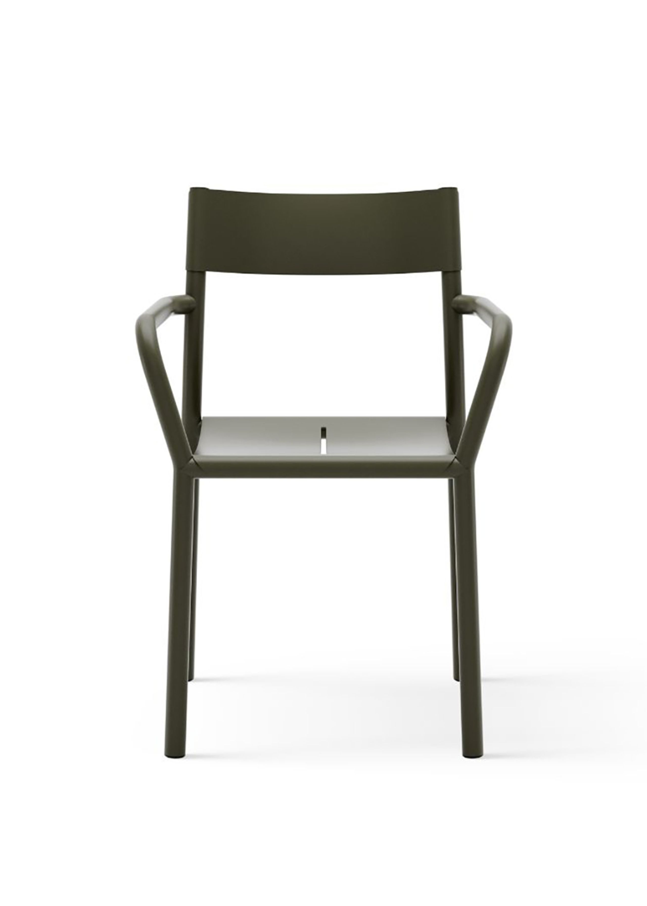 New Works - Chaise de jardin - May Armchair - Dark Green