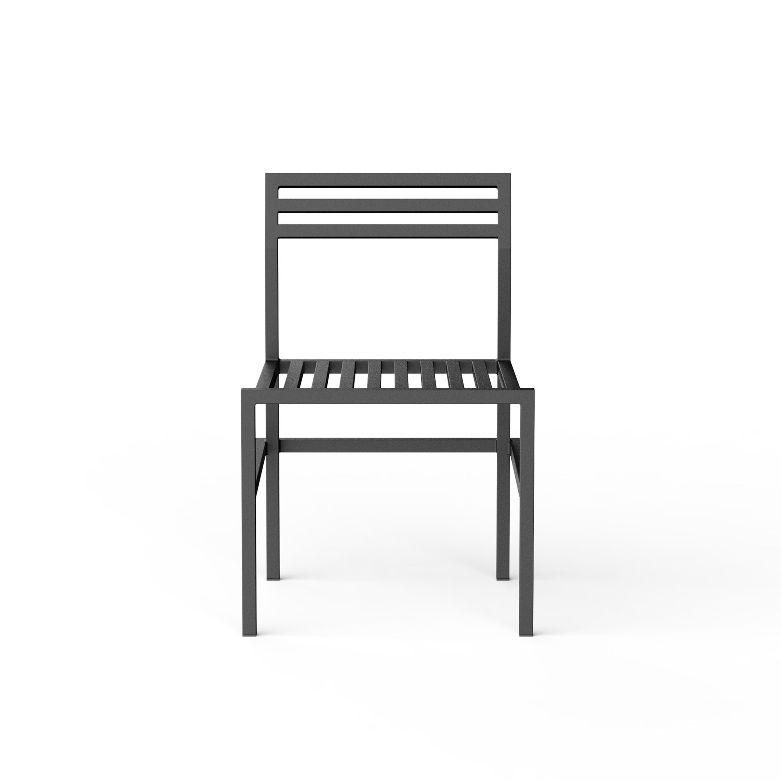 NINE - Cadeira de jantar - 19 Outdoors - Dining Chair (2 Pcs/box) - Black