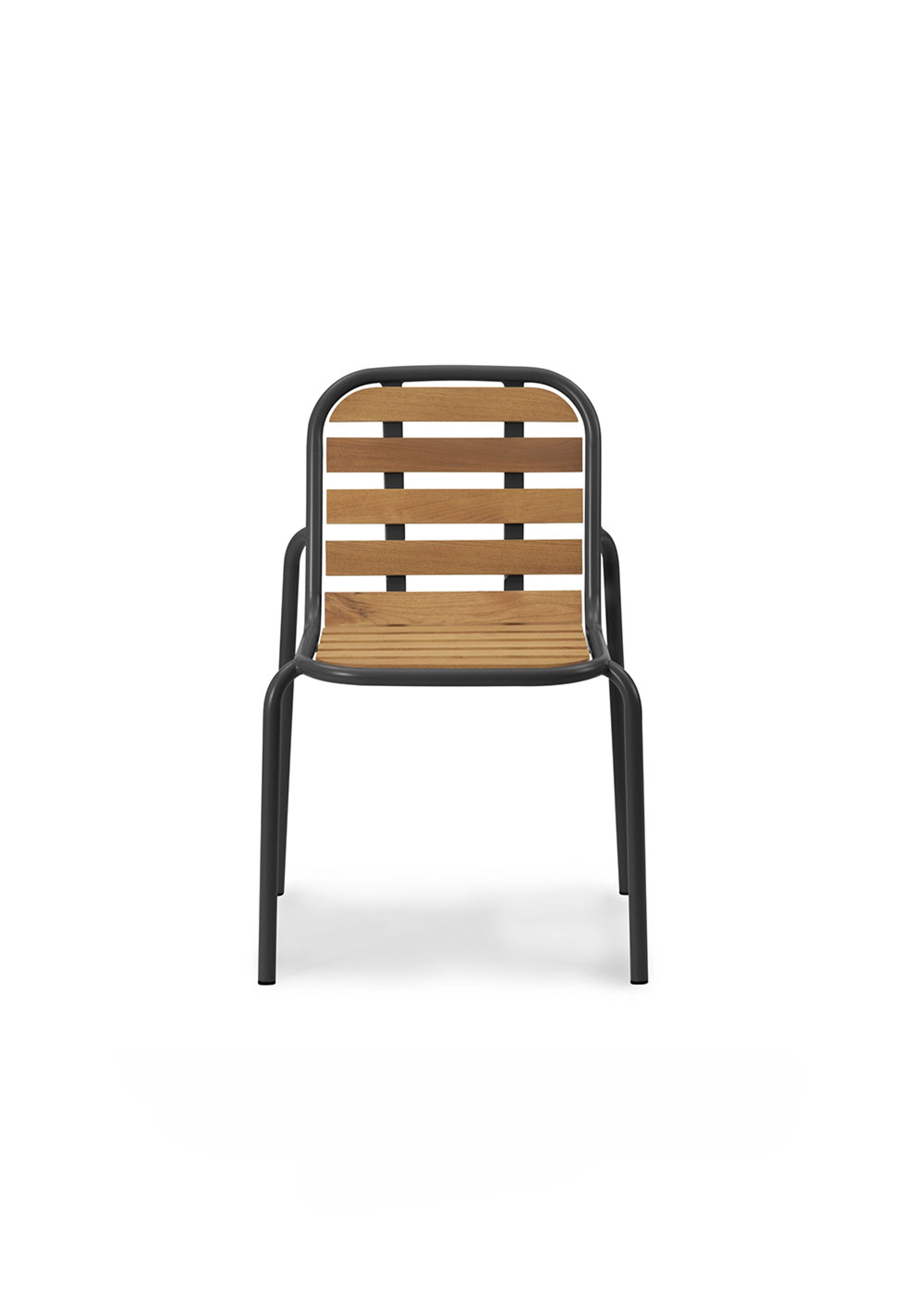 Normann Copenhagen - Gartenstuhl - Vig Chair Robinia - Black