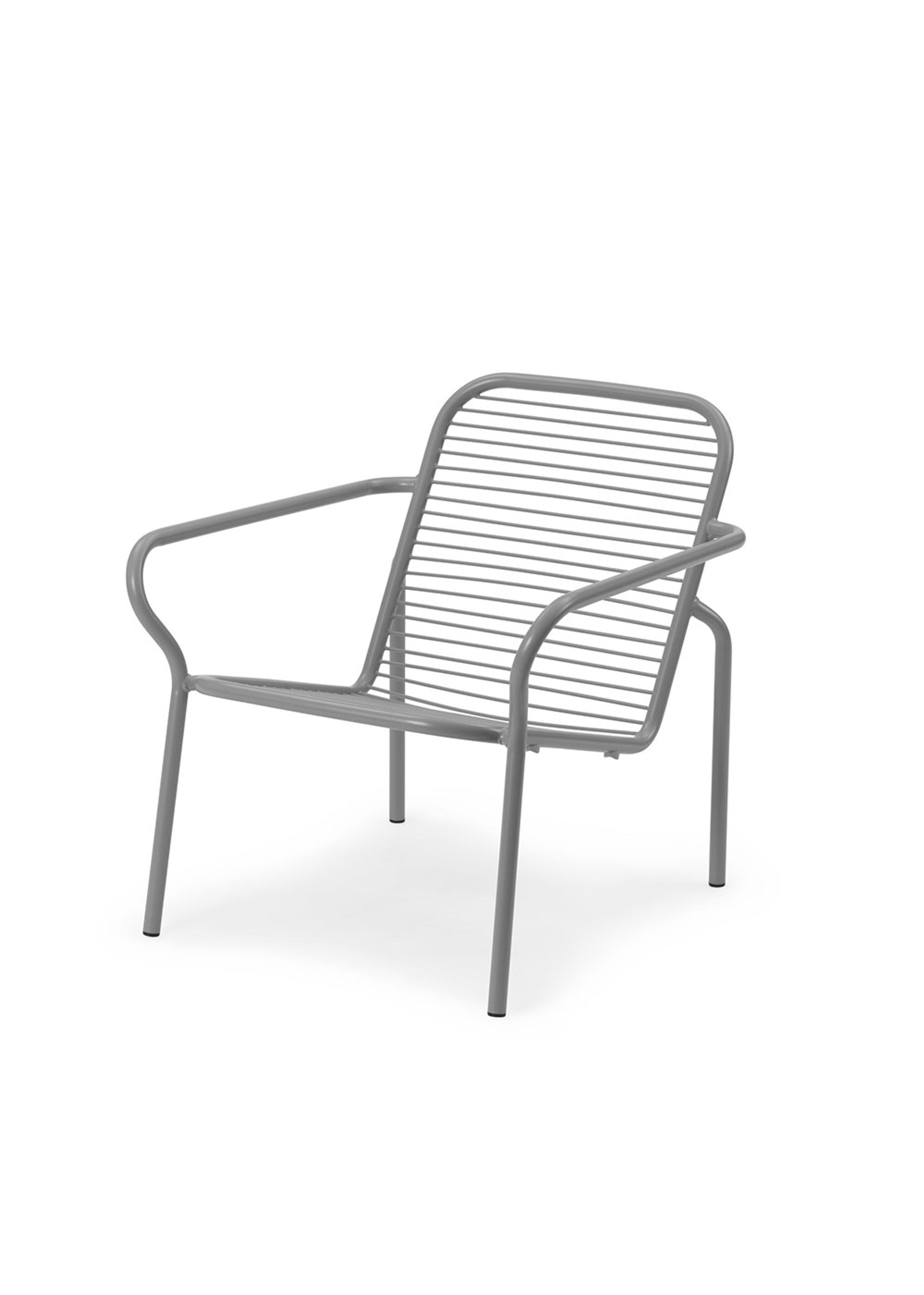 Normann Copenhagen - Tuinstoel - Vig Lounge Chair - Grey