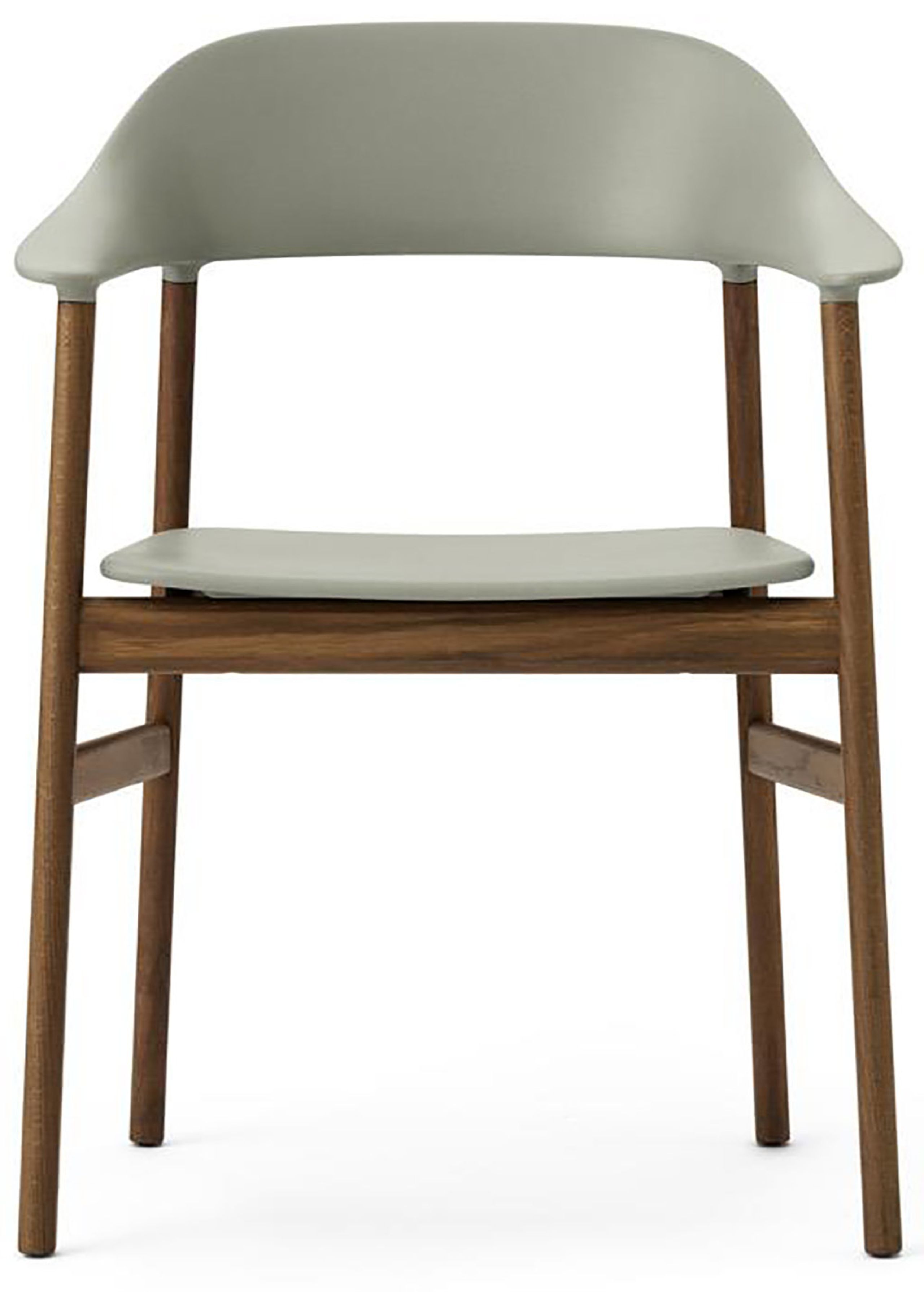 Normann Copenhagen - Chaise à manger - Herit armchair - Dusty Green / Smoked Oak