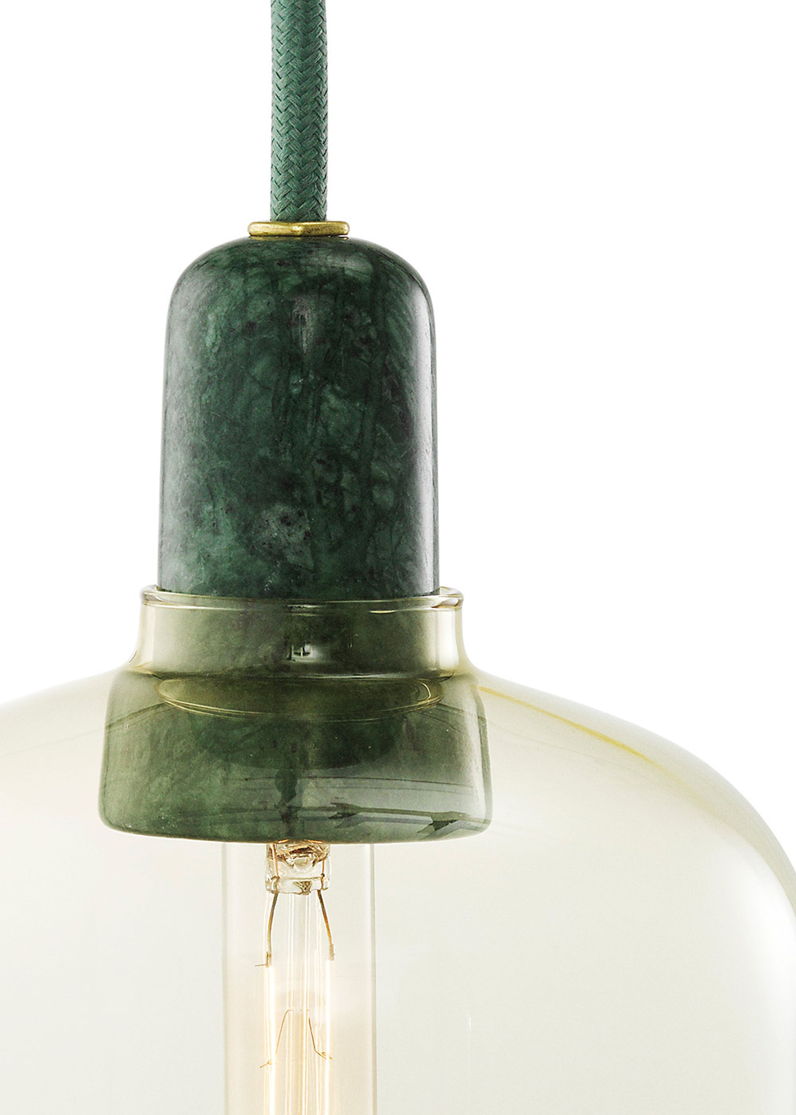 Normann Copenhagen - Lampe - Amp Lamp - Gold / Green - Small