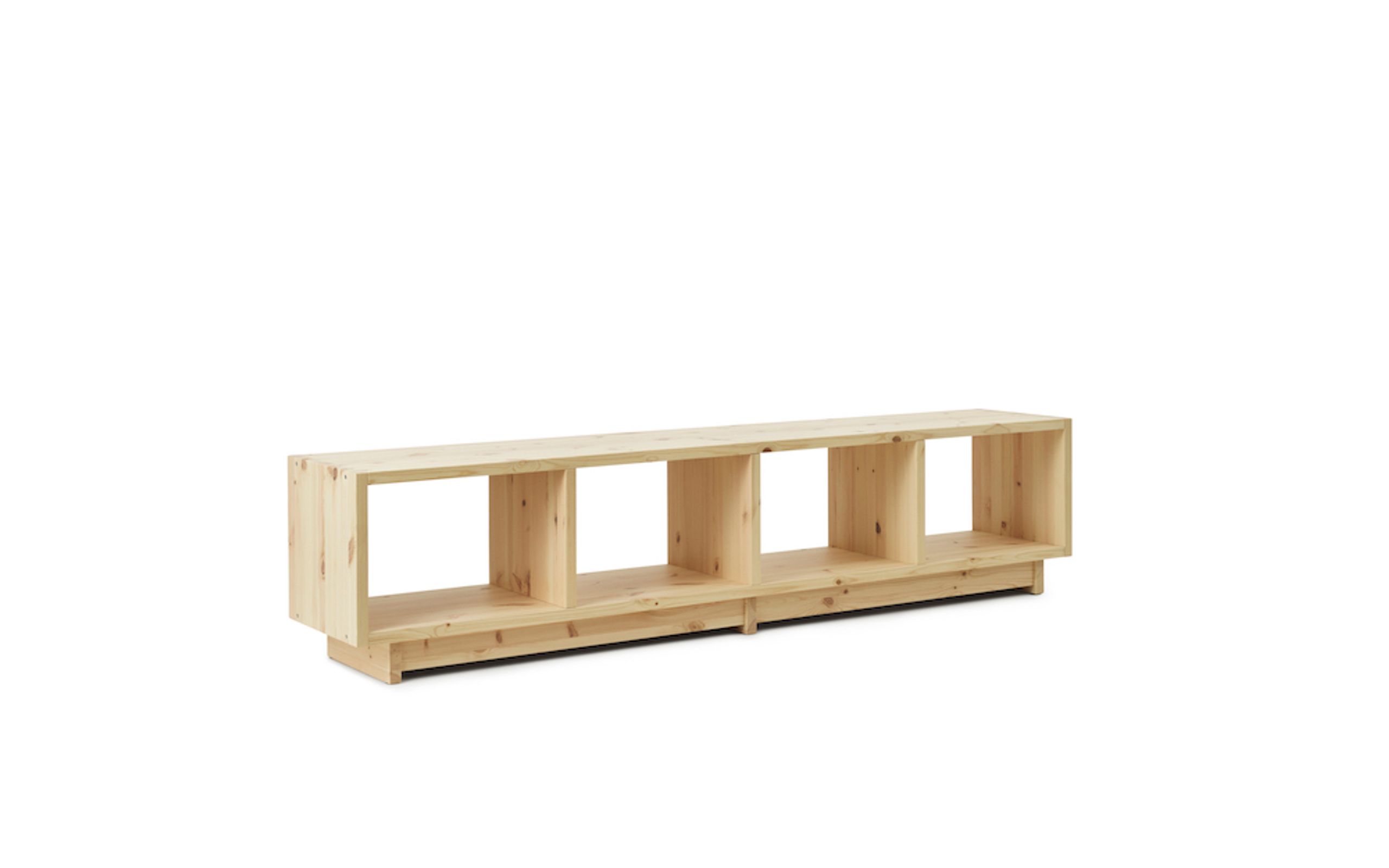 Normann Copenhagen - Estante - Plank Bookcase Low - Pine - Low
