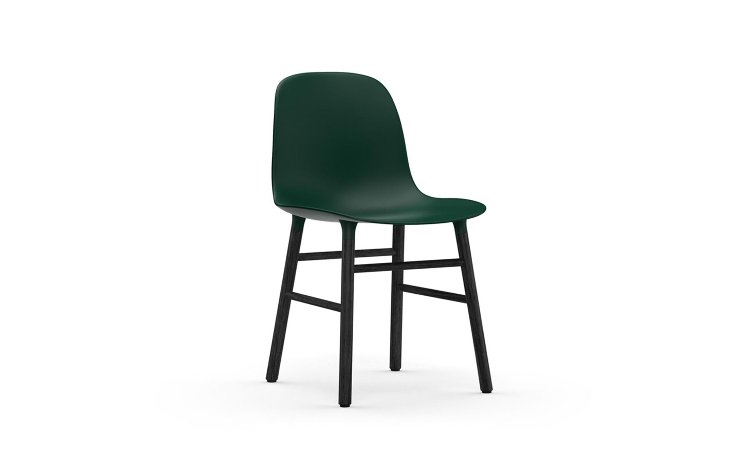 Normann Copenhagen - Cadeira - Form Chair - Green/Black