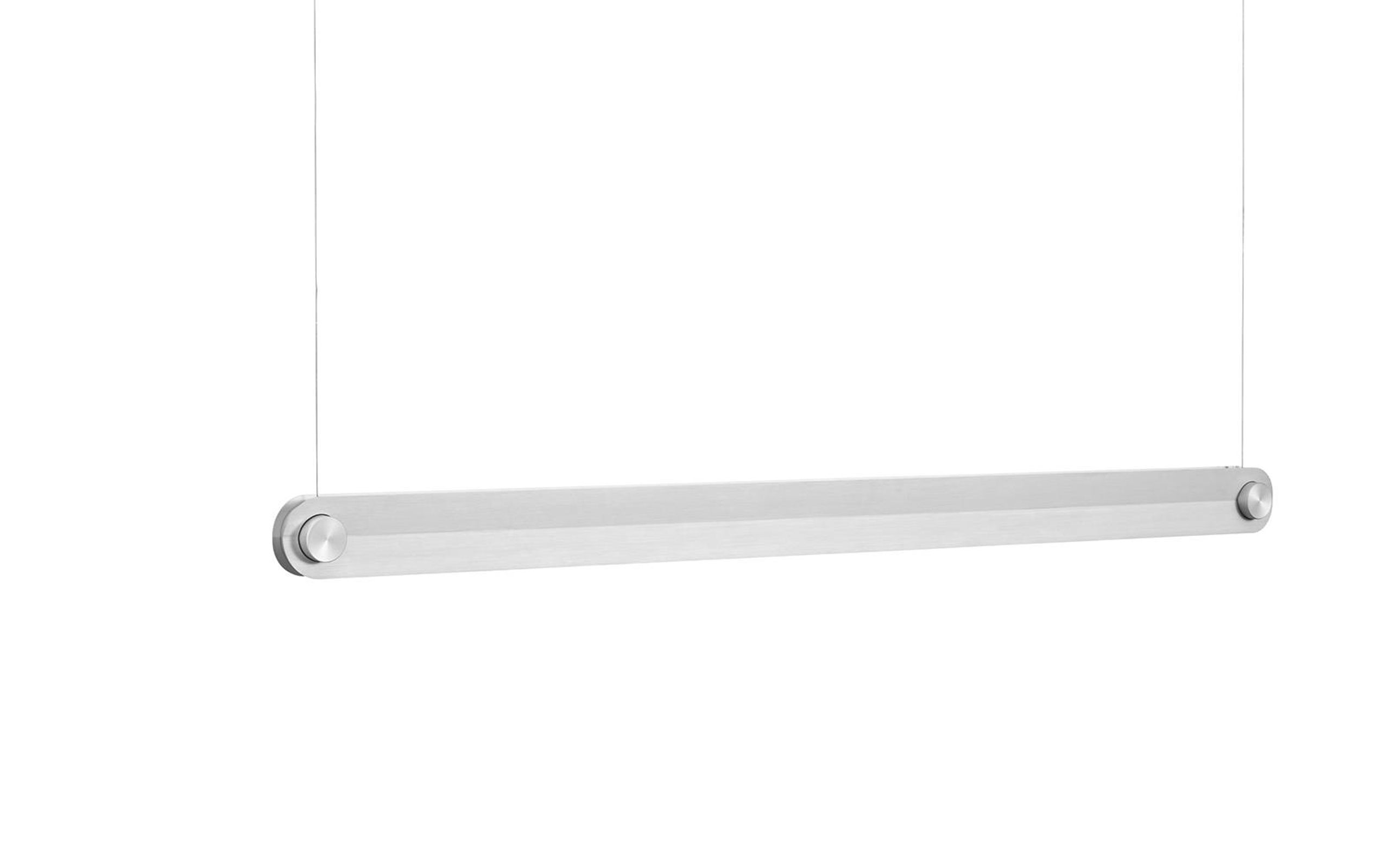 Normann Copenhagen - Lampe de plafond - Dim Linear Lamp  - Brushed Aluminium