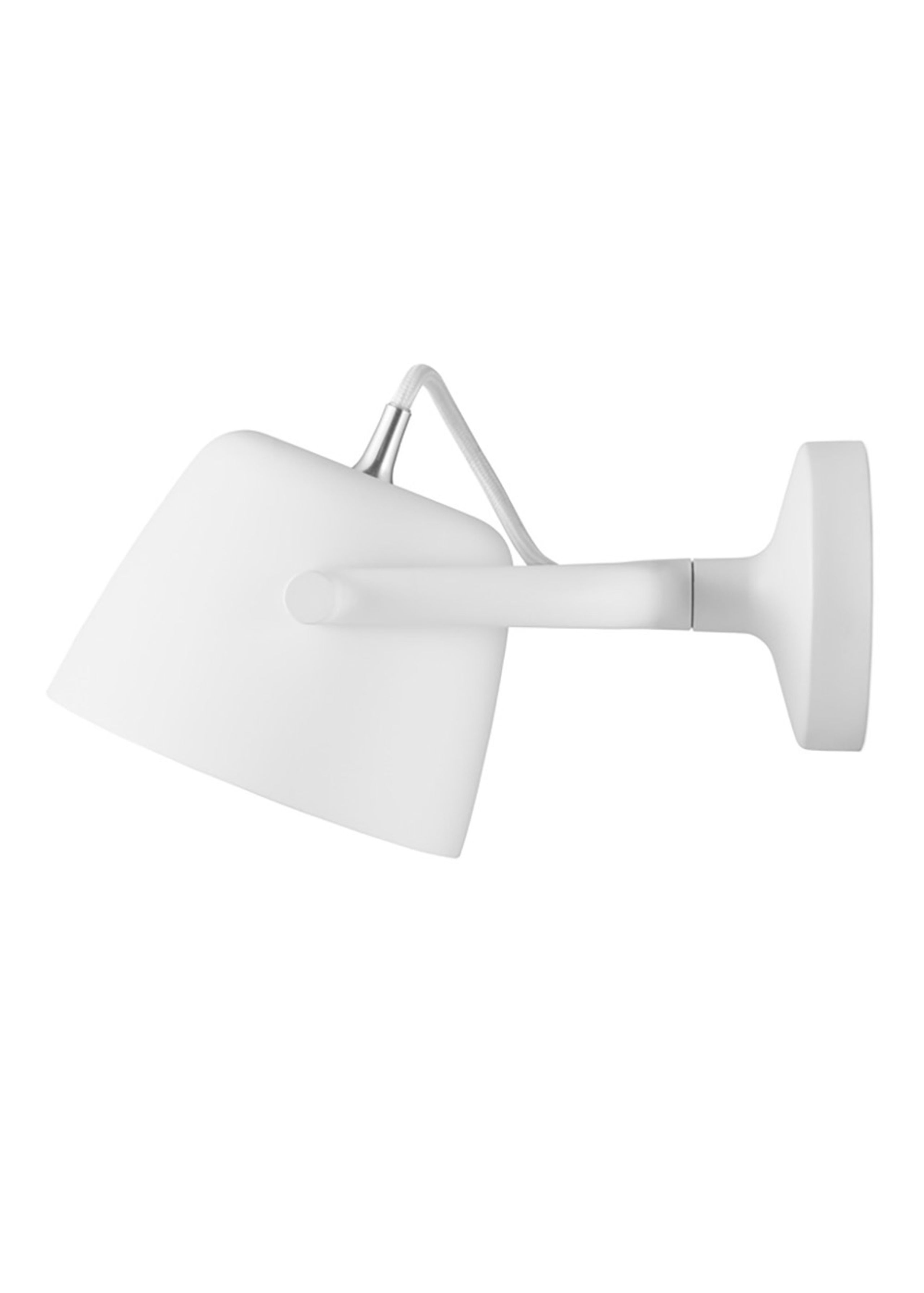 Normann Copenhagen - Væglampe - Tub Wall Lamp - White