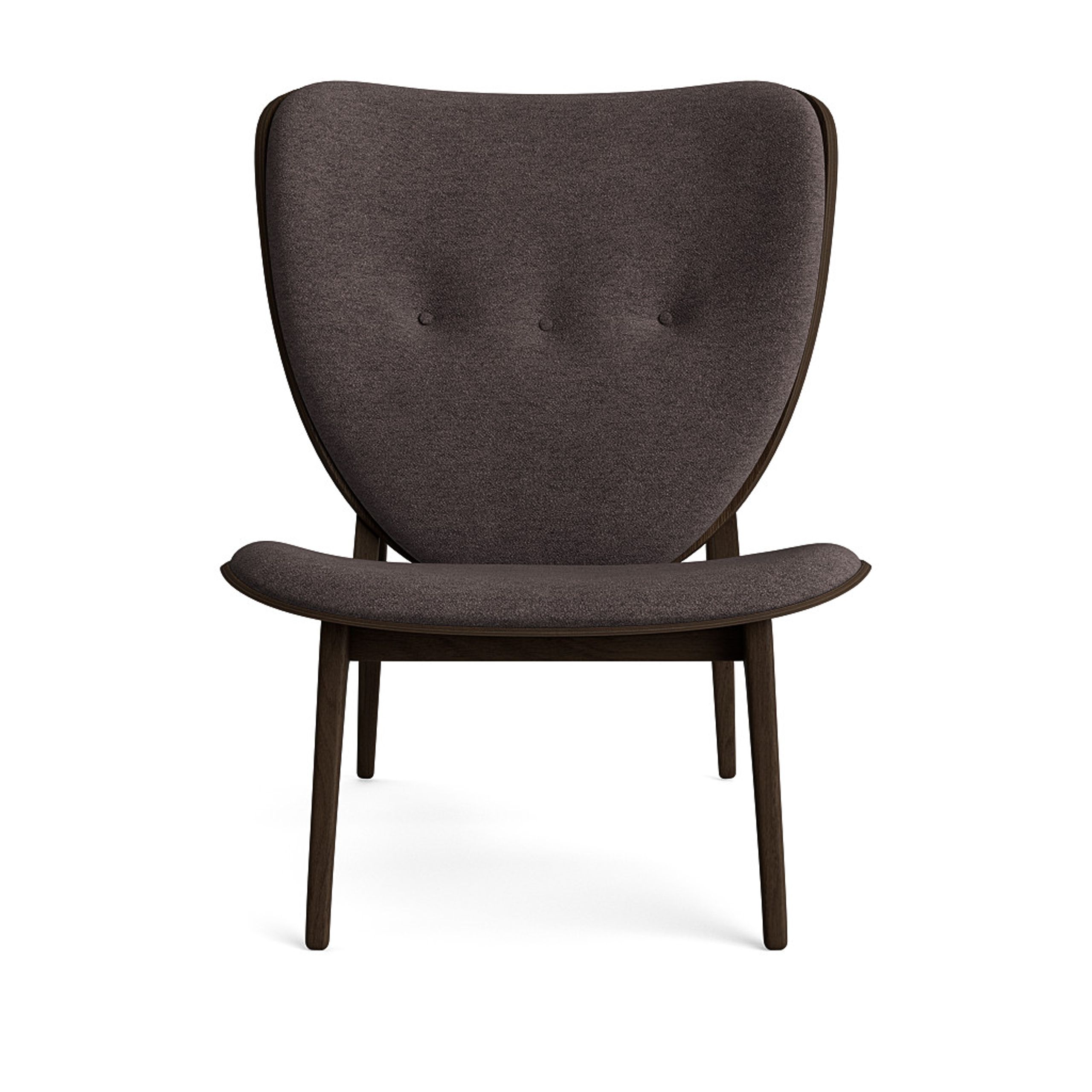 NORR11 - Poltrona - Elephant Lounge Chair - Stel: Dark smoked / Barnum - Barnum Col 11