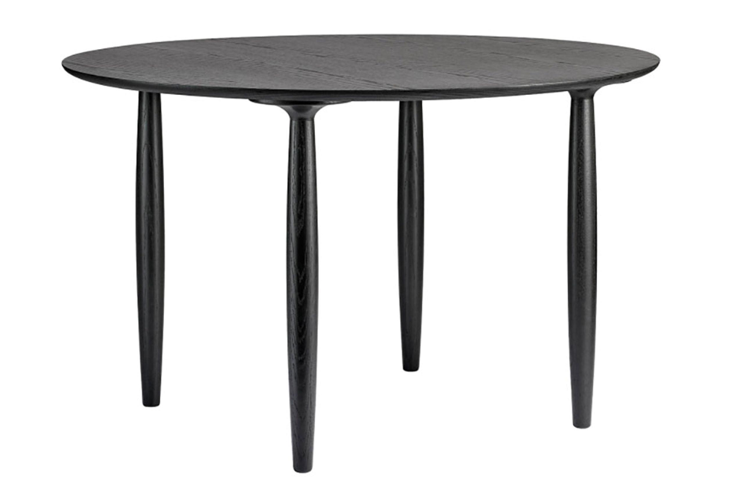 NORR11 - Mesa de jantar - Oku Dining Table - Black Oak - Round