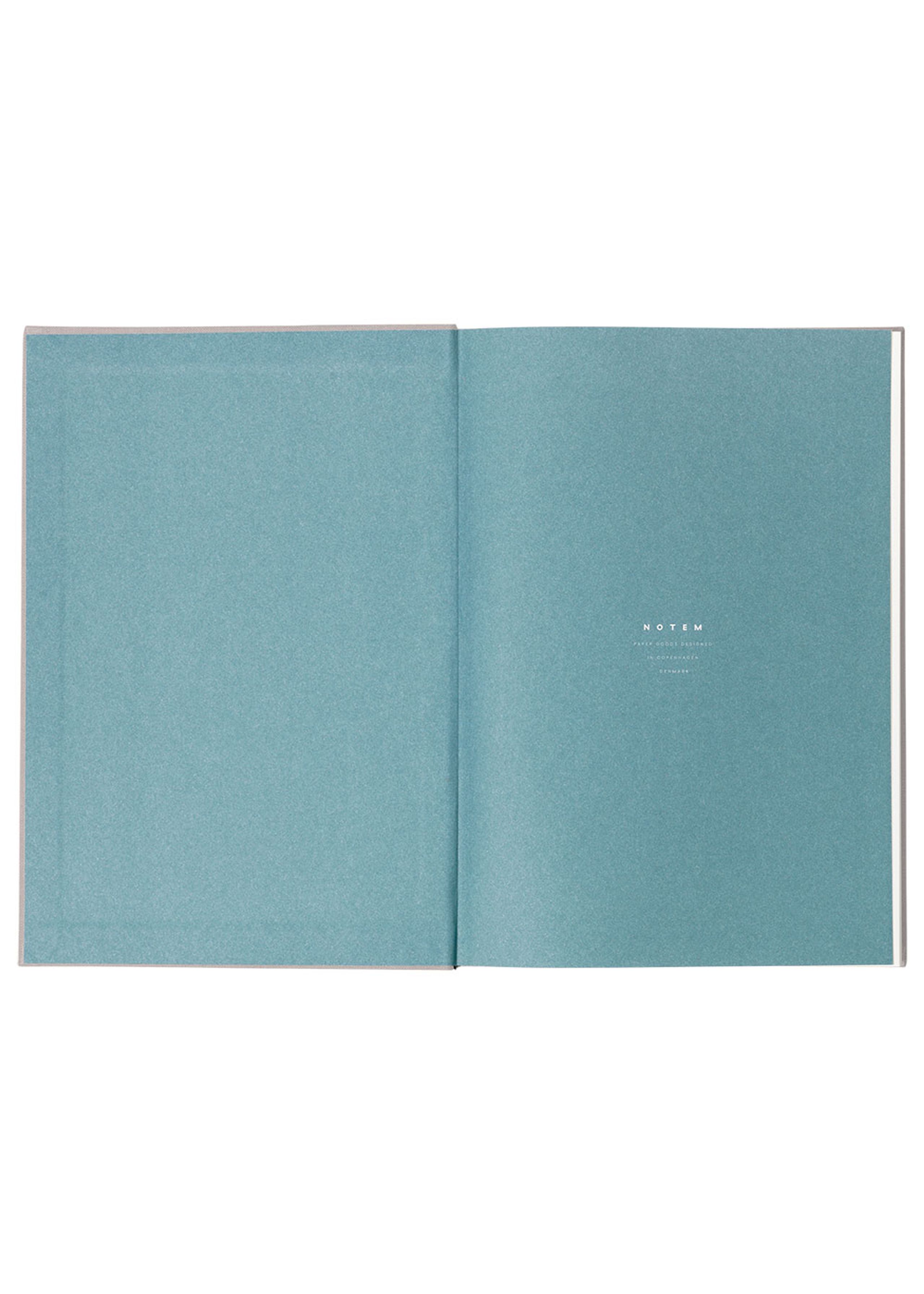 NOTEM - Notizbuch - BEA Notebook - Medium - Light Grey