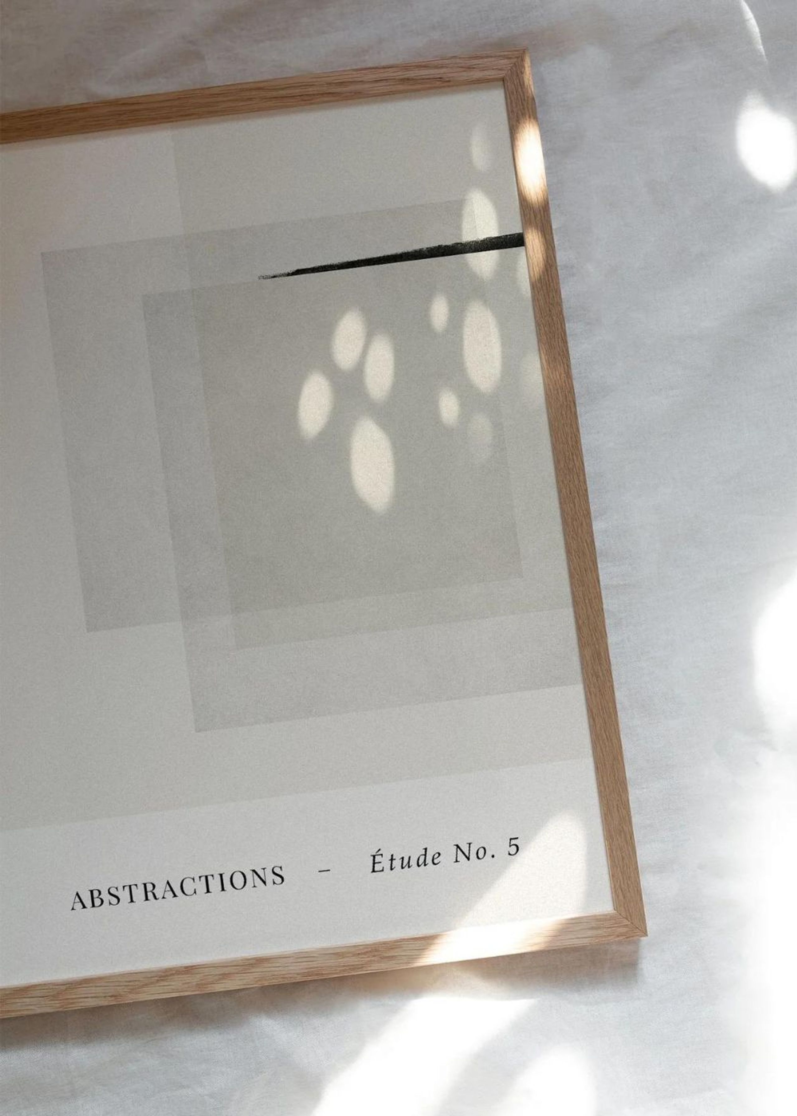 Peléton - Poster - Abstractions Etude No 5  - Abstractions Etude No 5