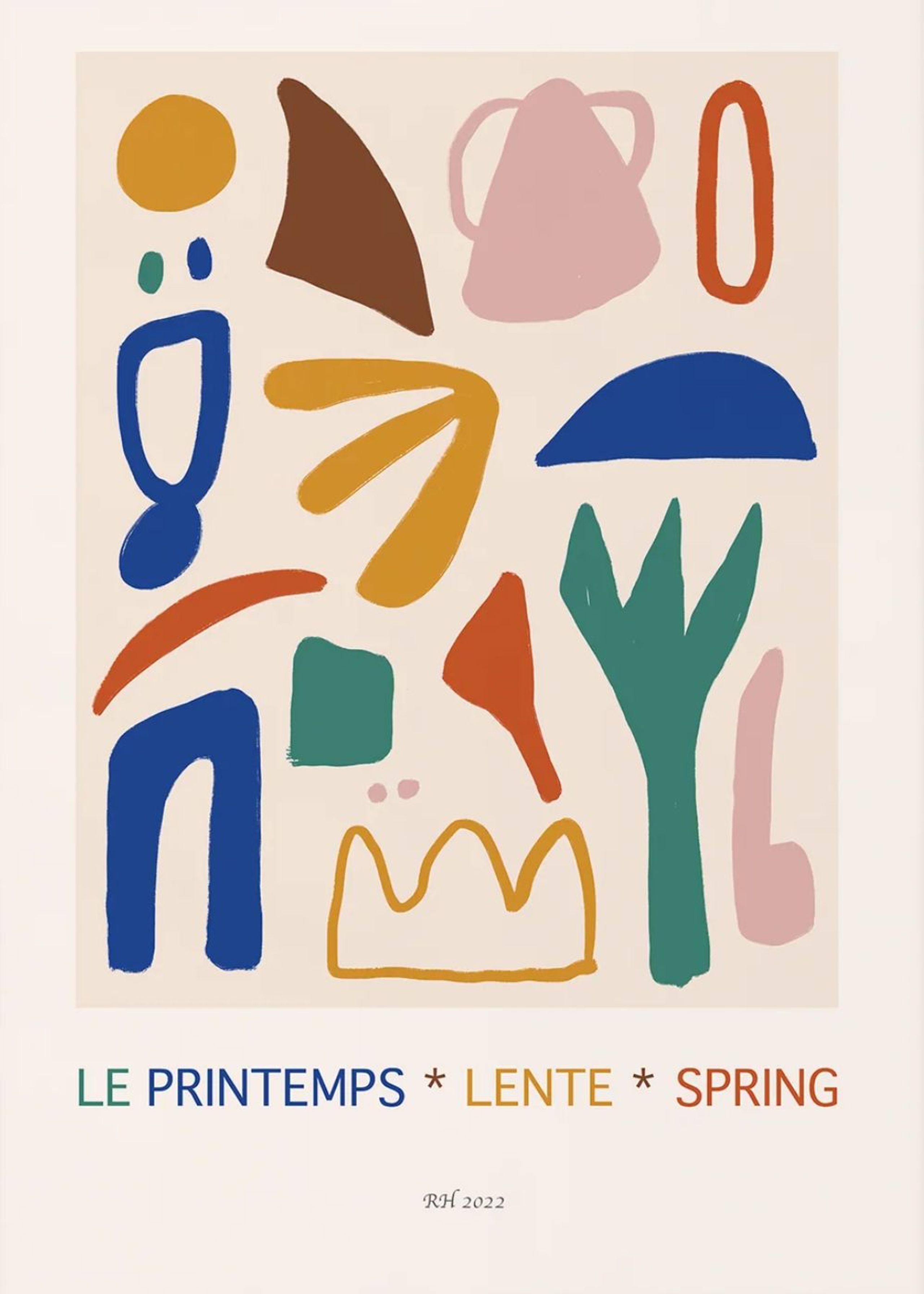 Peléton - Poster - Le printemps - Le printemps
