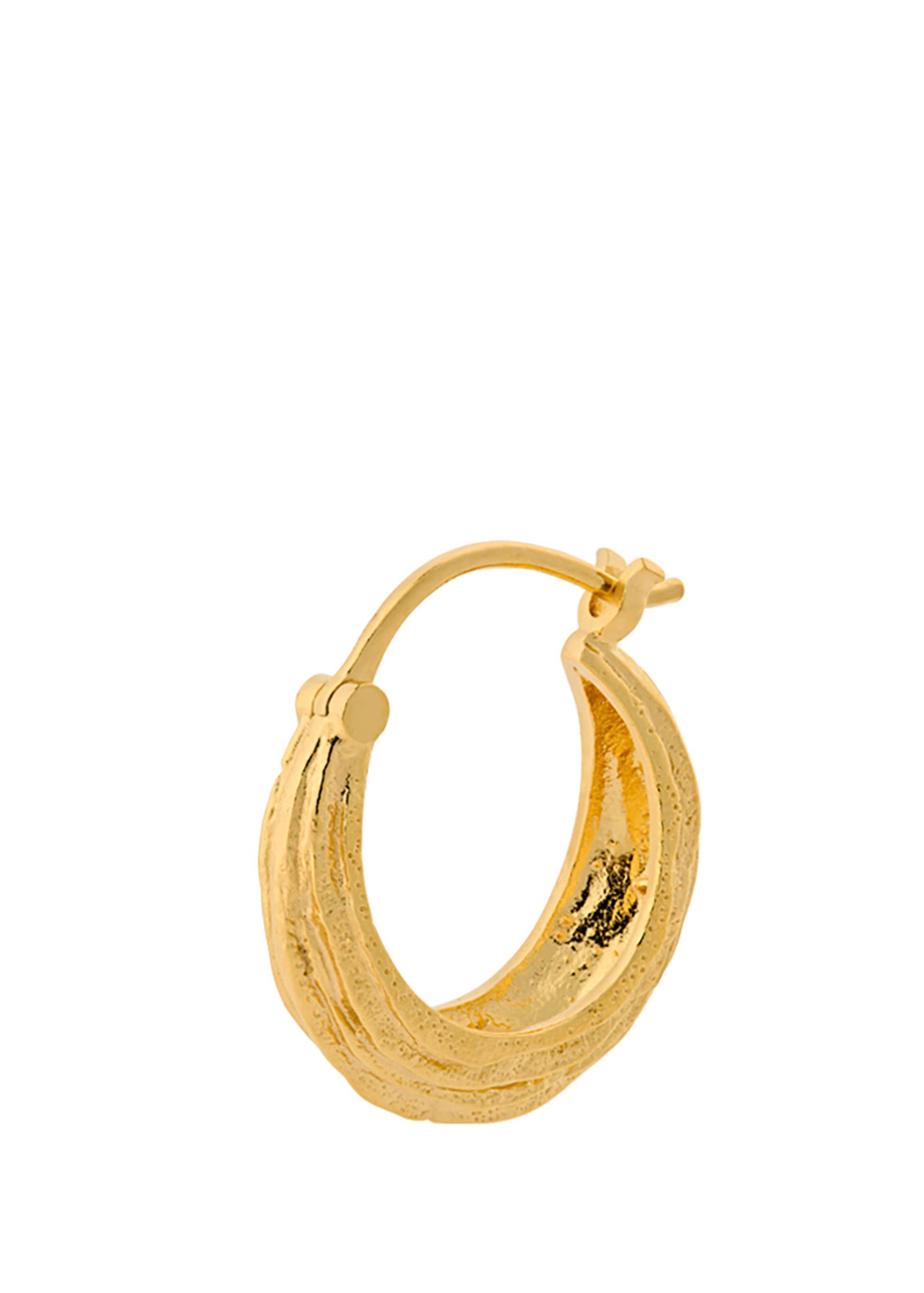 Pernille Corydon - Ohrring - Small Coastline Earring - Gold