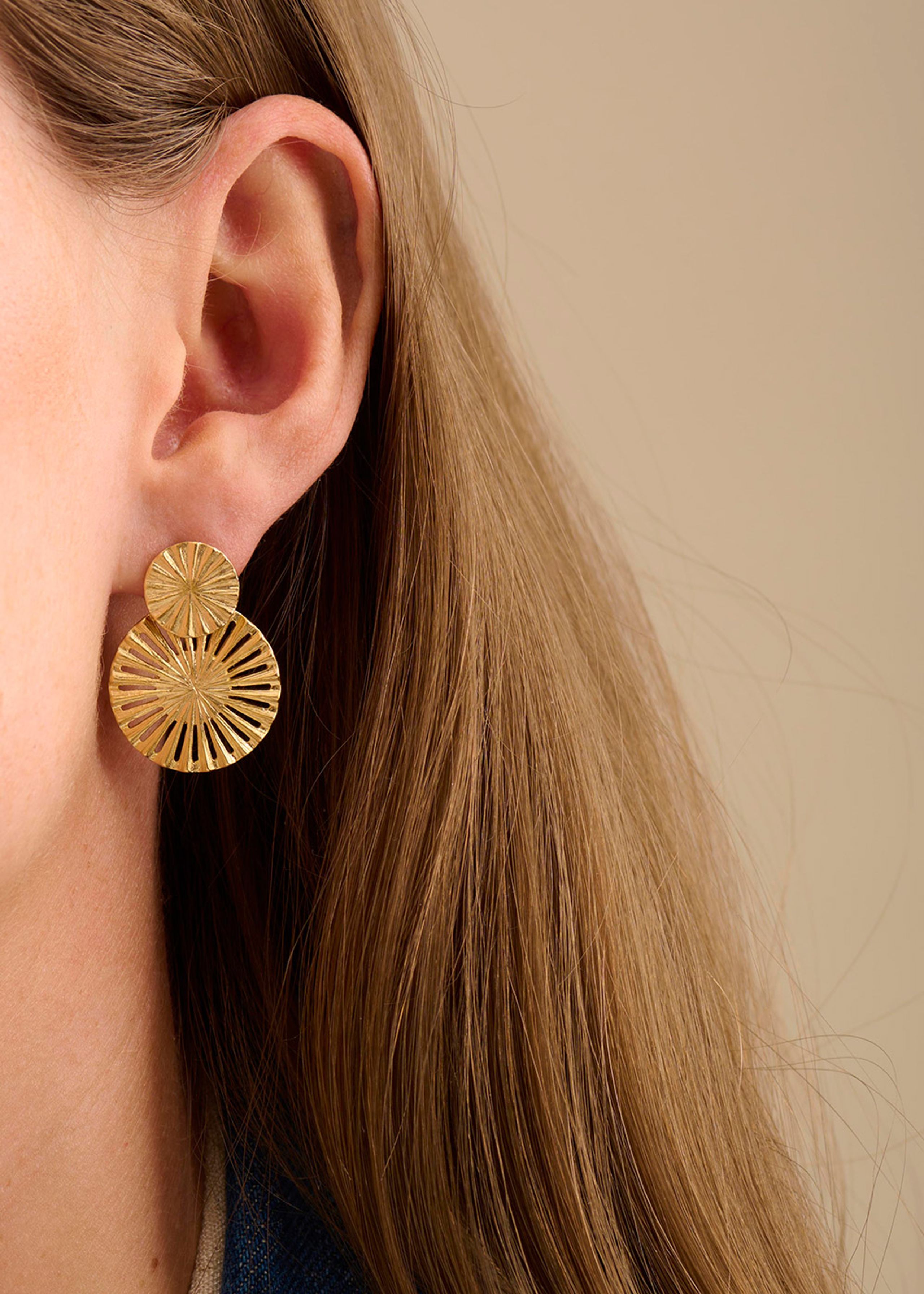 Pernille Corydon - Ohrring - Starlight Earring - Gold