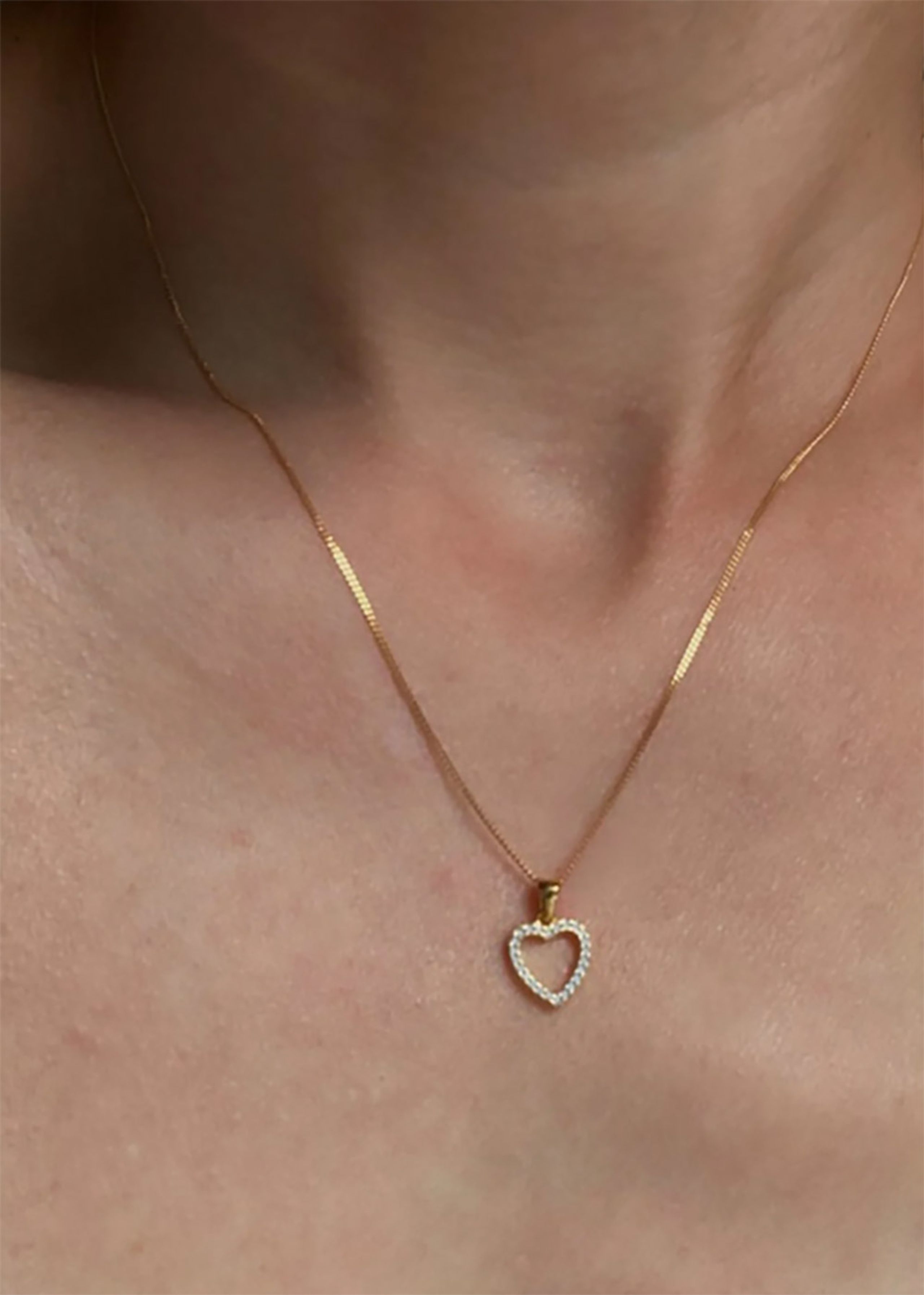 Pico - Halskette - Cæur Necklace - Gold