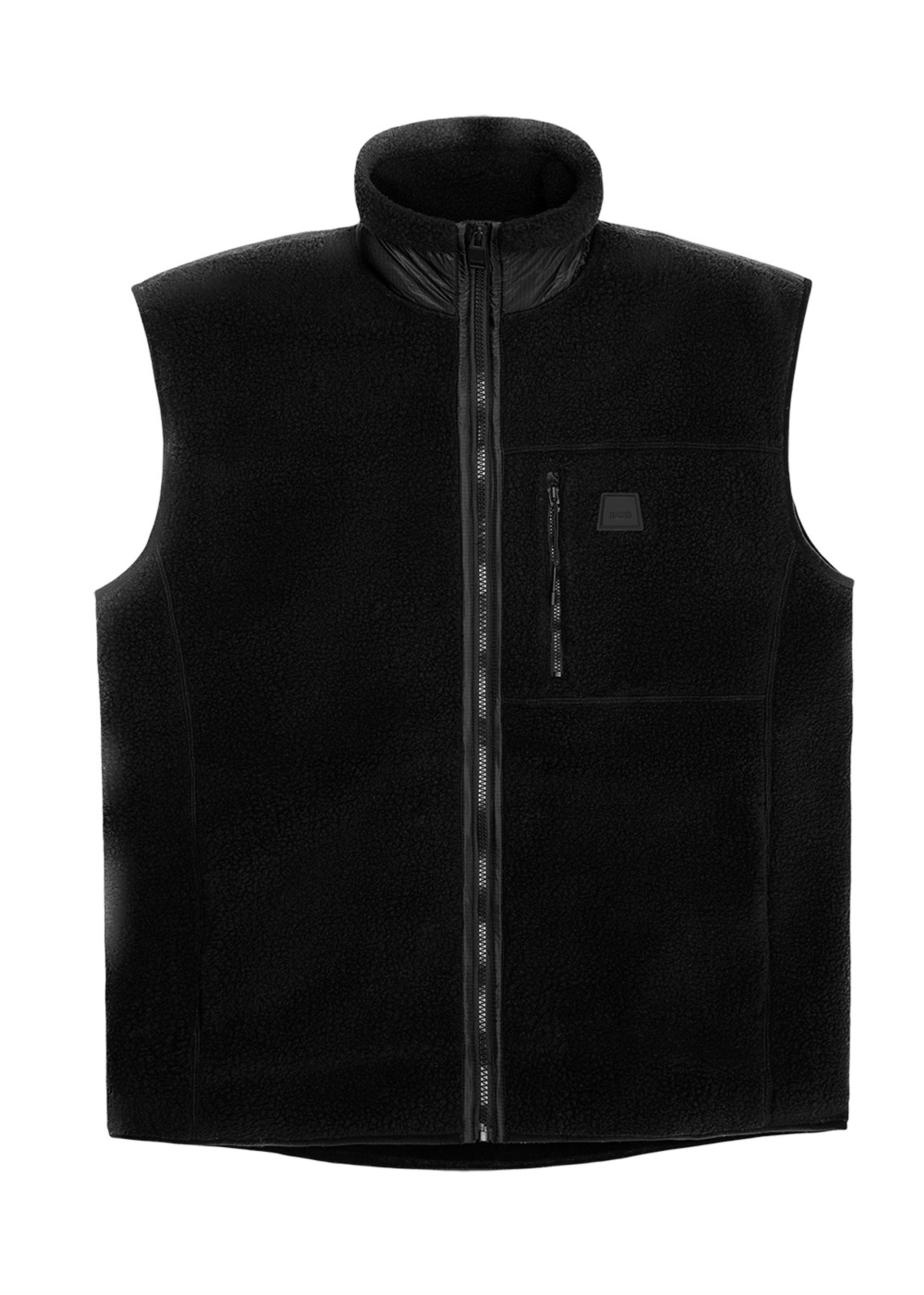 Rains - Weste - Yermo Fleece Vest T1 - Black